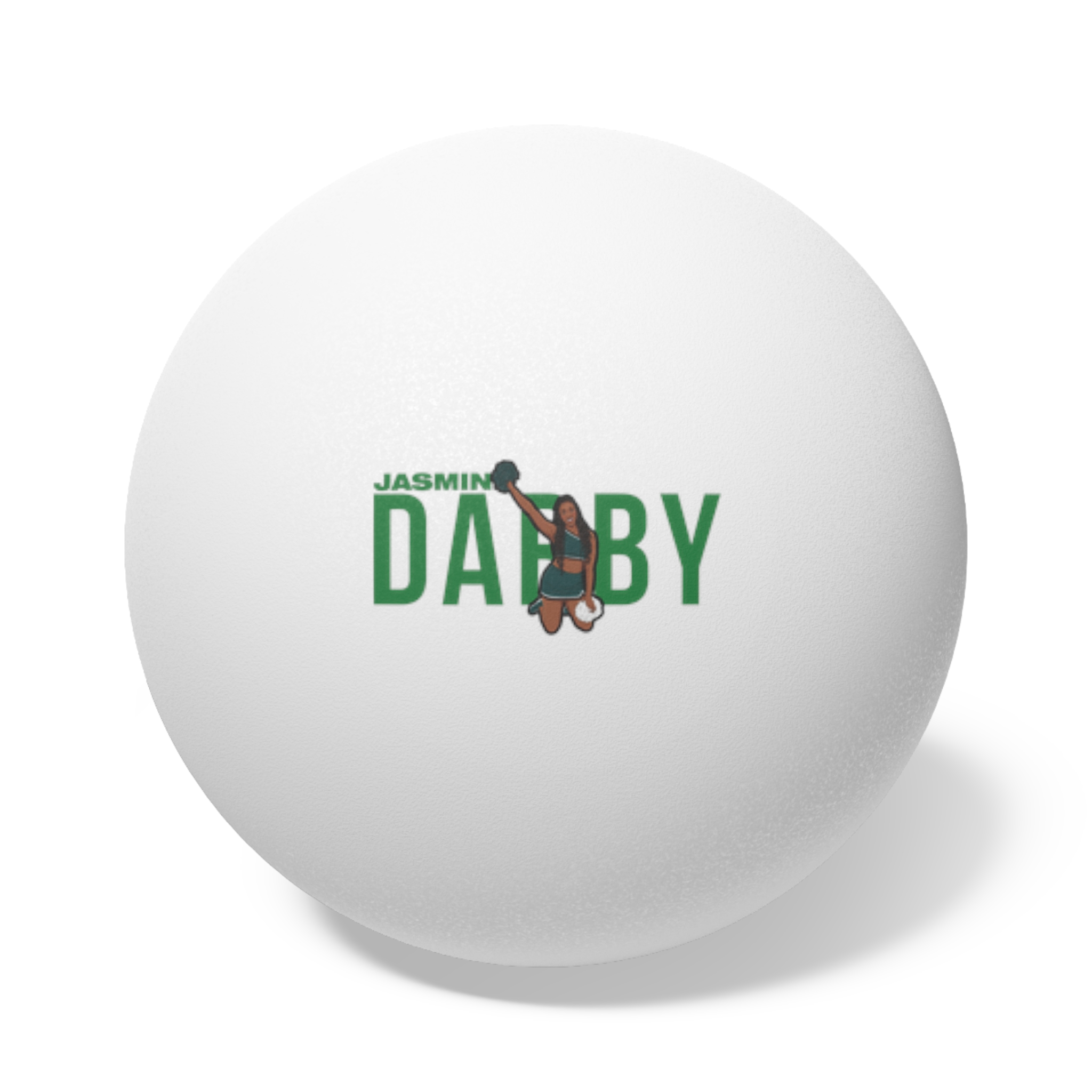 Ping Pong Balls, 6 pcs — character_player_name in White