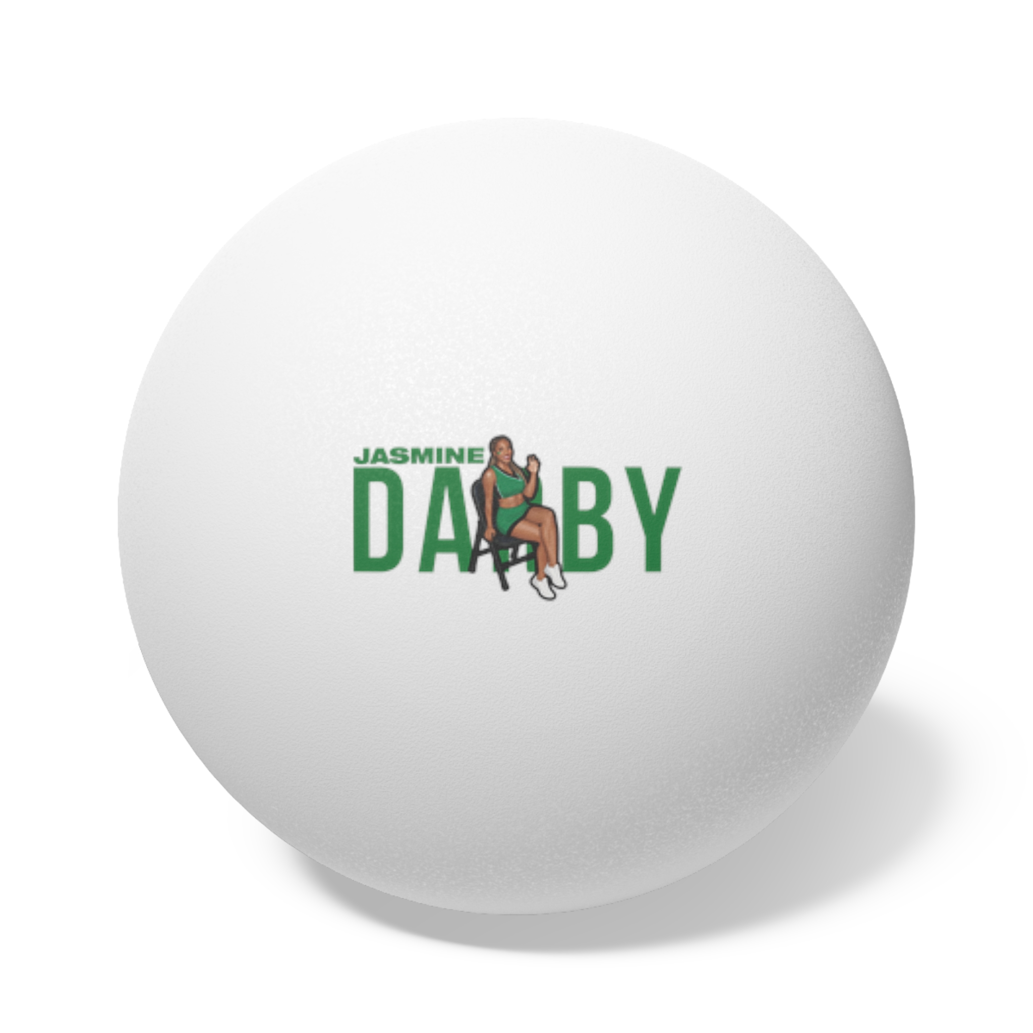 Ping Pong Balls, 6 pcs — character_player_name in White