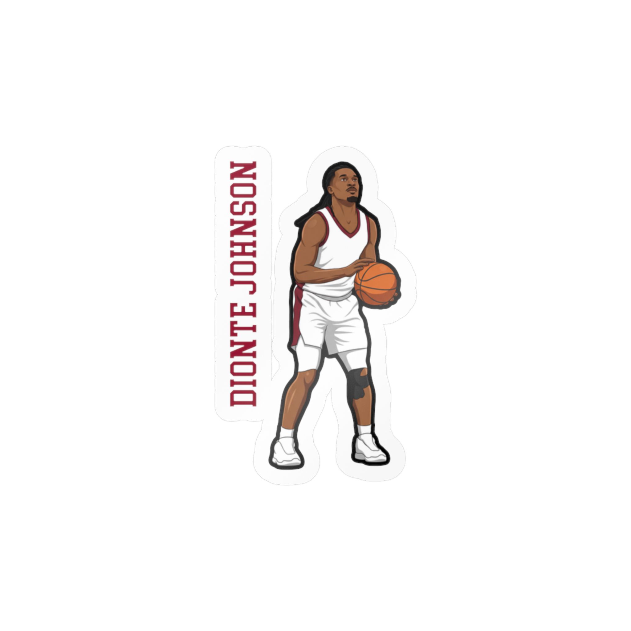Vinyl Sticker — character_name_vertical in Classic