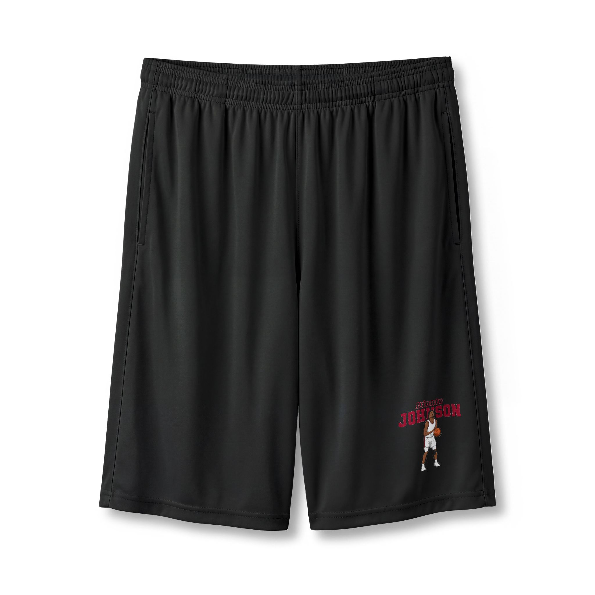 Shorts — character_name_arch in Black