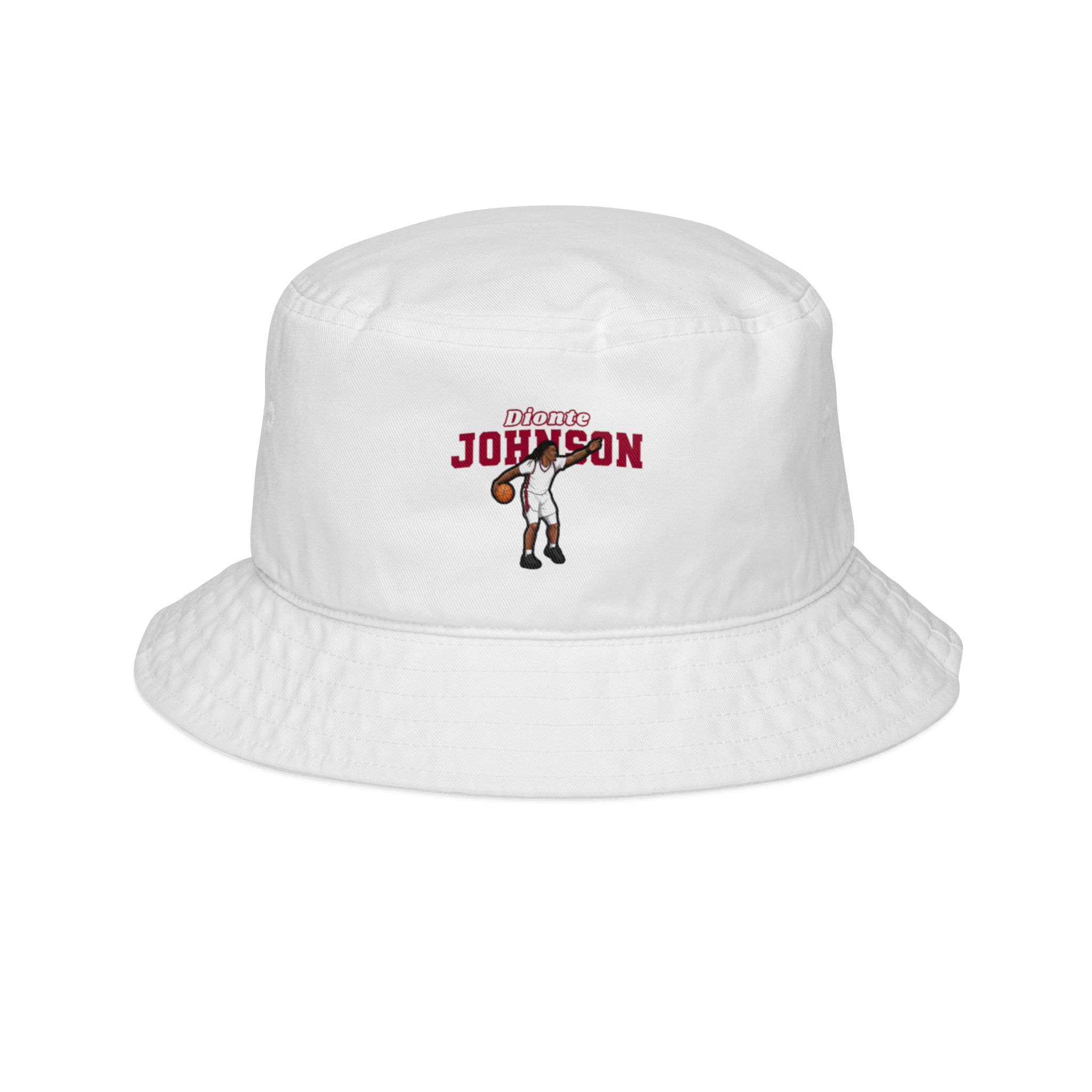 Bucket Hat — character_name_arch in White