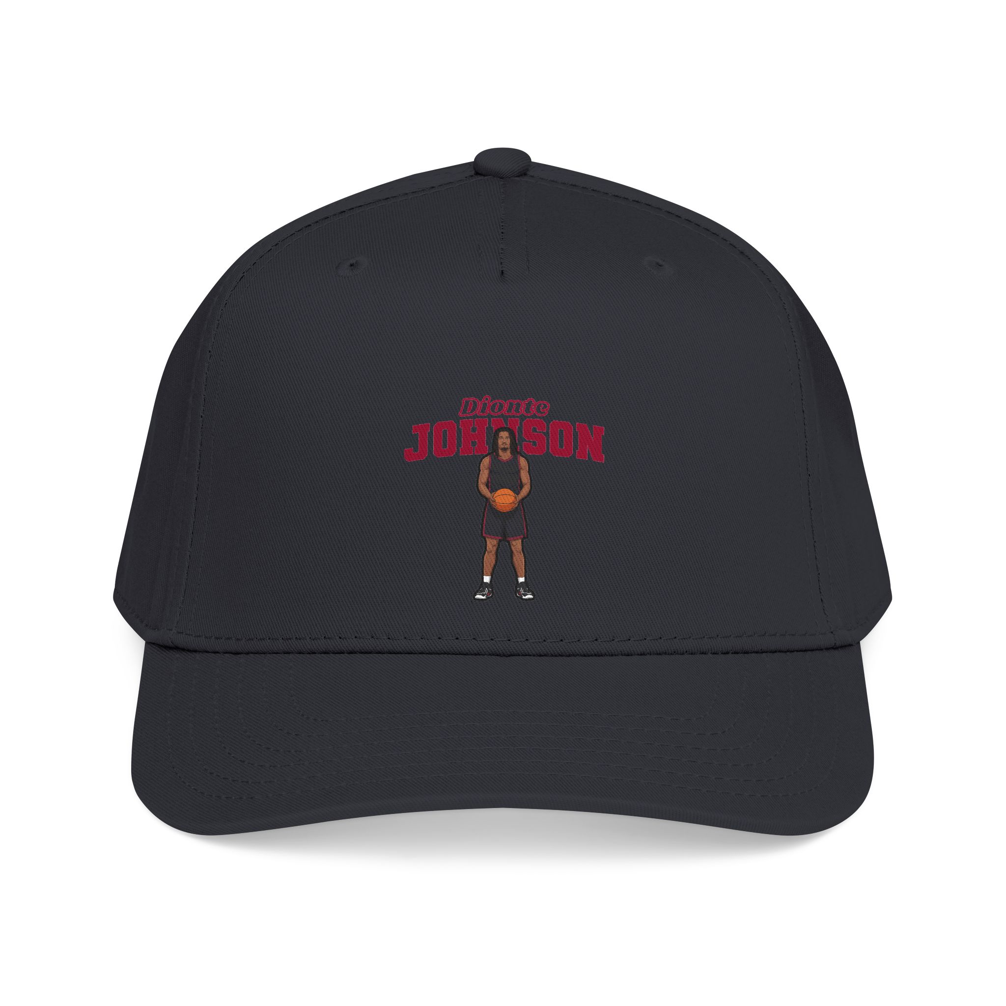 Baseball Cap — character_name_arch in Black