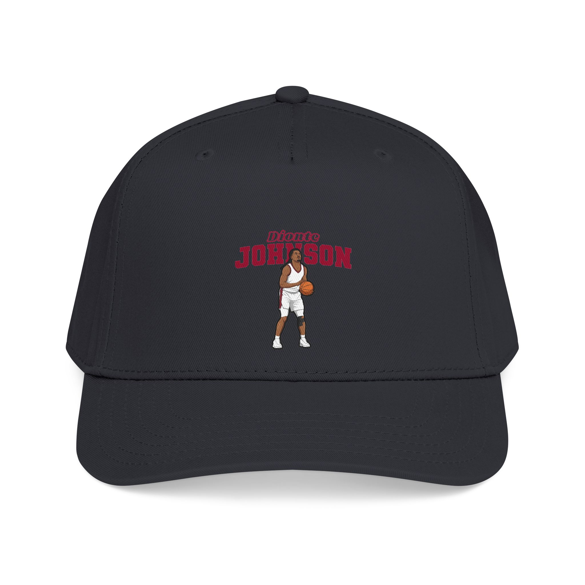 Baseball Cap — character_name_arch in Black