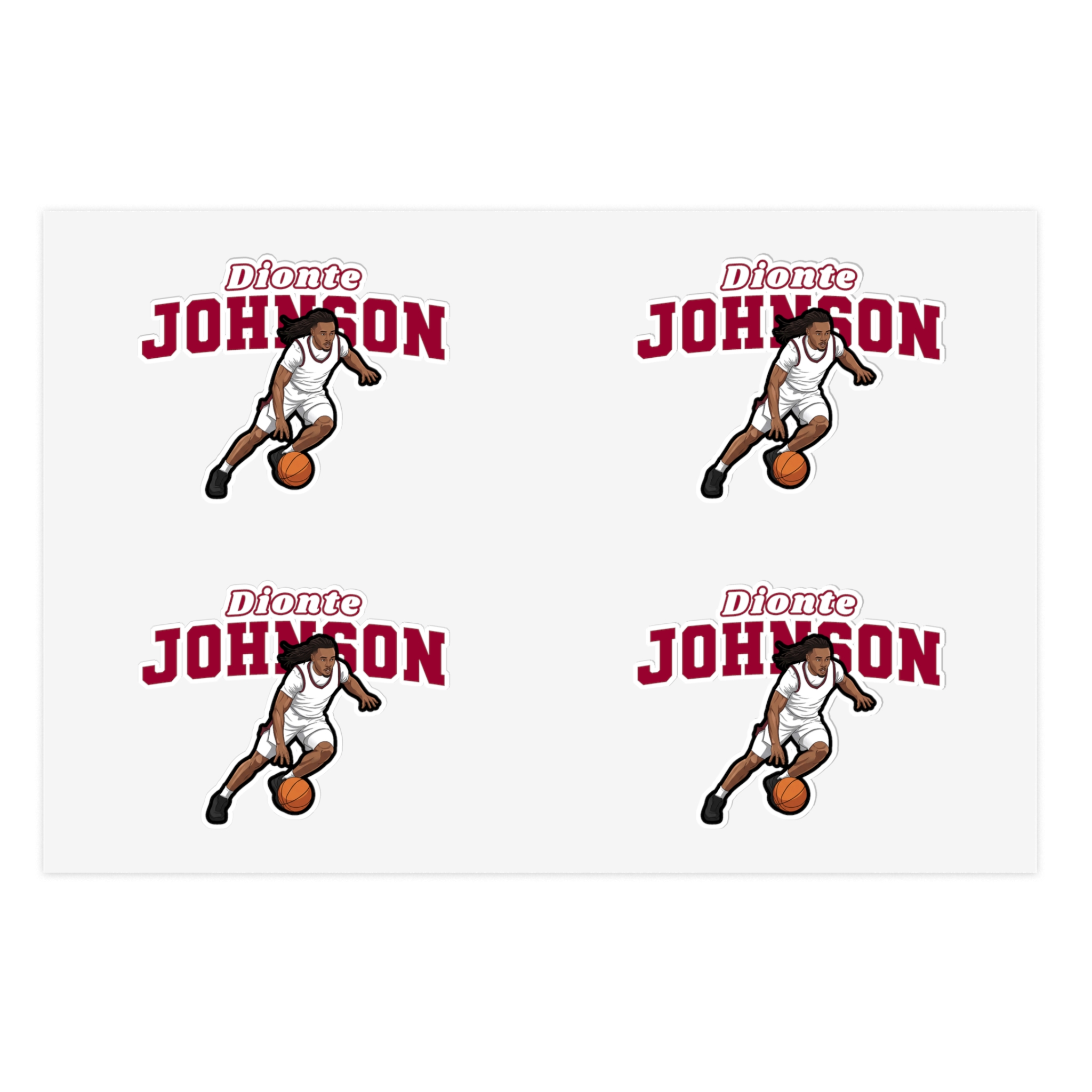 Sticker Sheet — character_name_arch in Classic