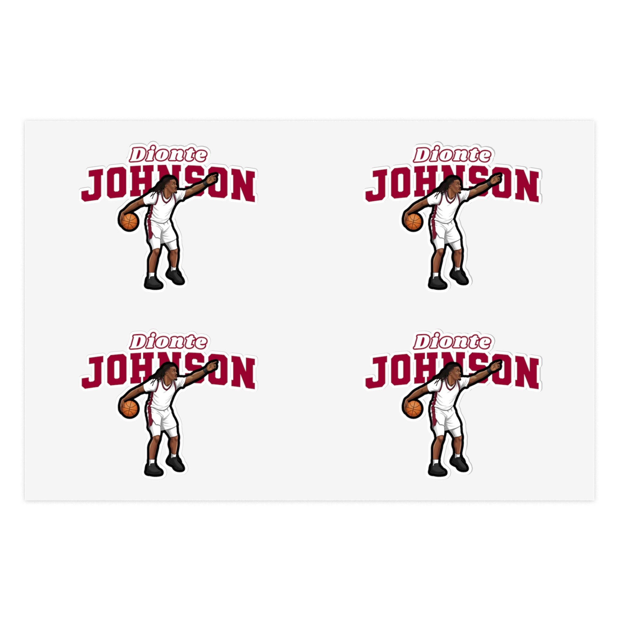 Sticker Sheet — character_name_arch in Classic
