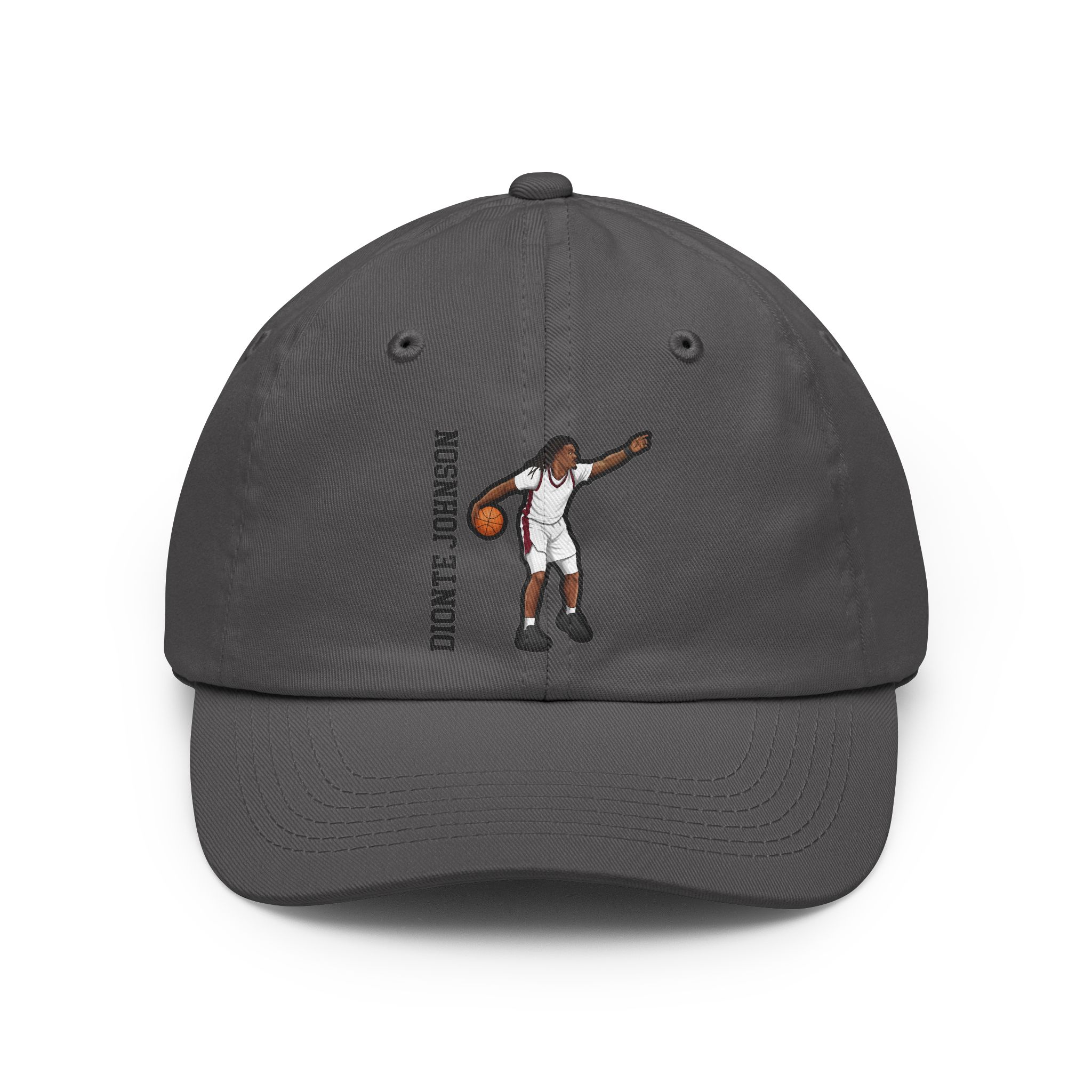 Classic Cap — character_name_vertical in Grey