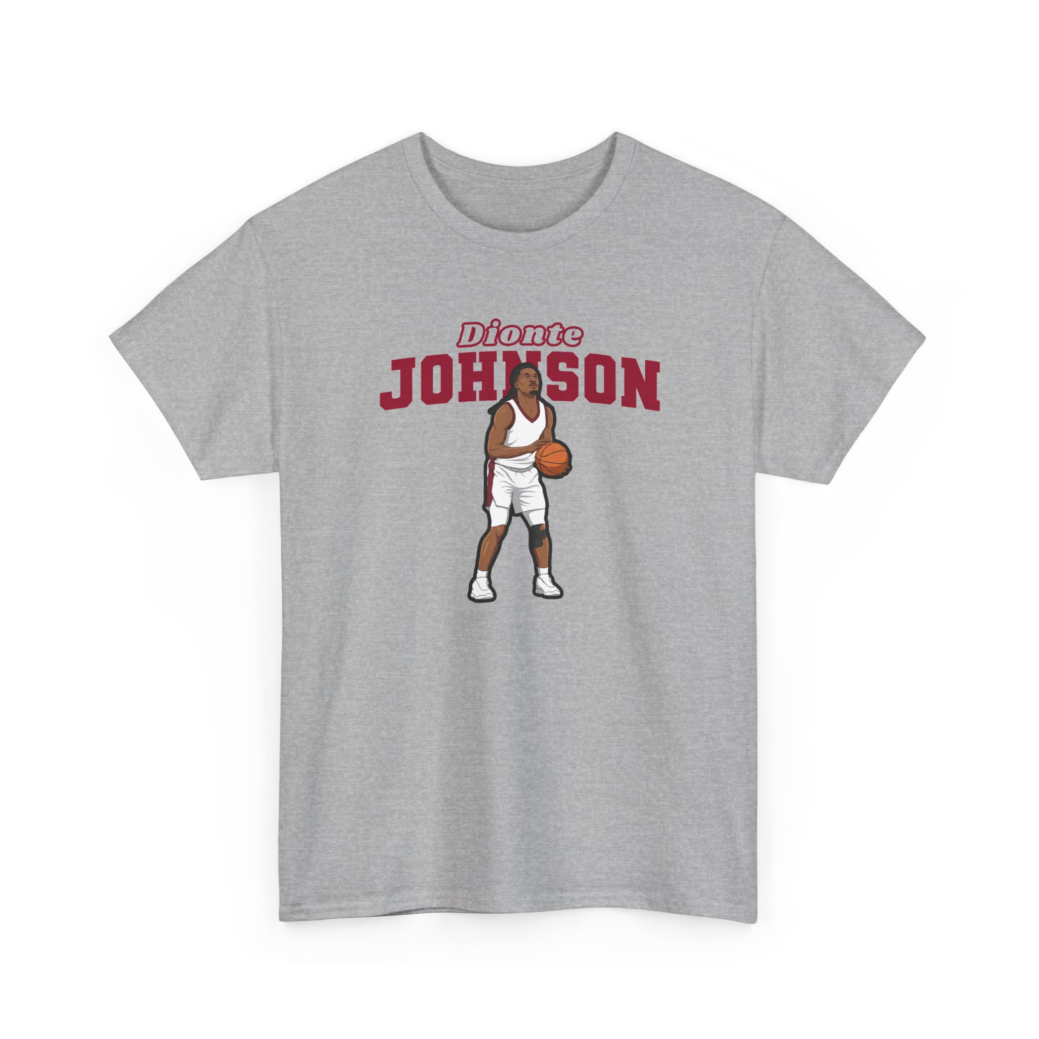 Tee — character_name_arch in Grey