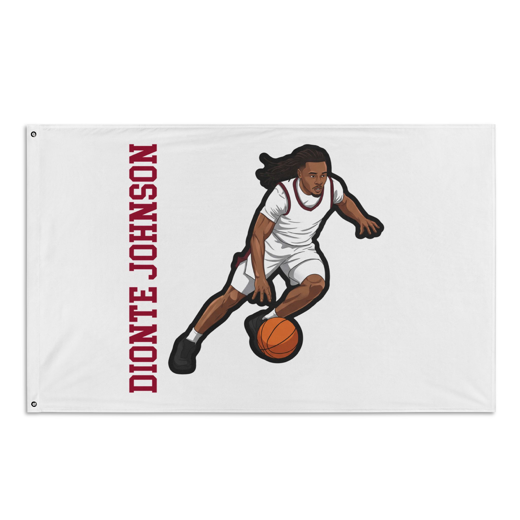 Flag (35 × 56 in) — character_name_vertical in Classic