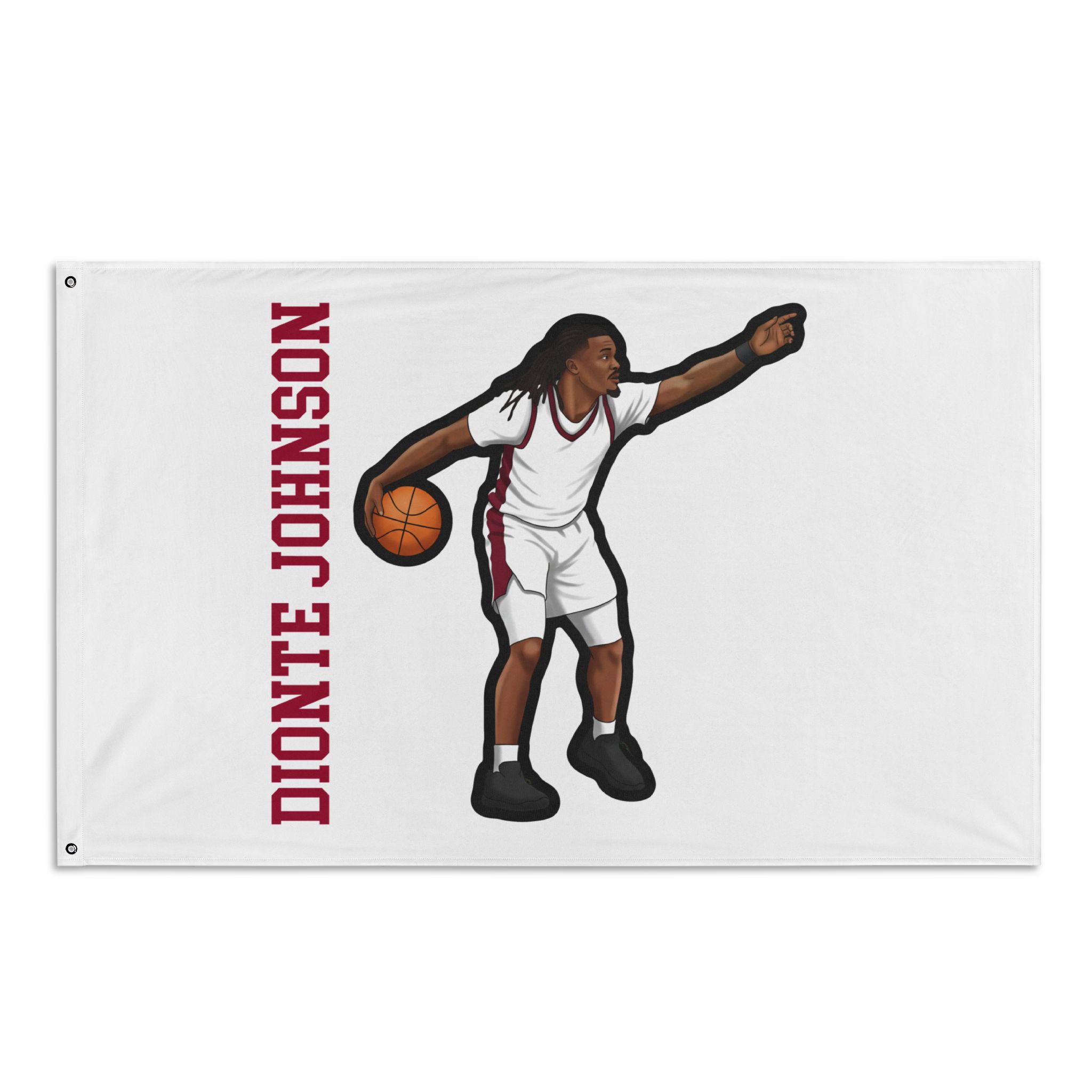 Flag (35 × 56 in) — character_name_vertical in Classic