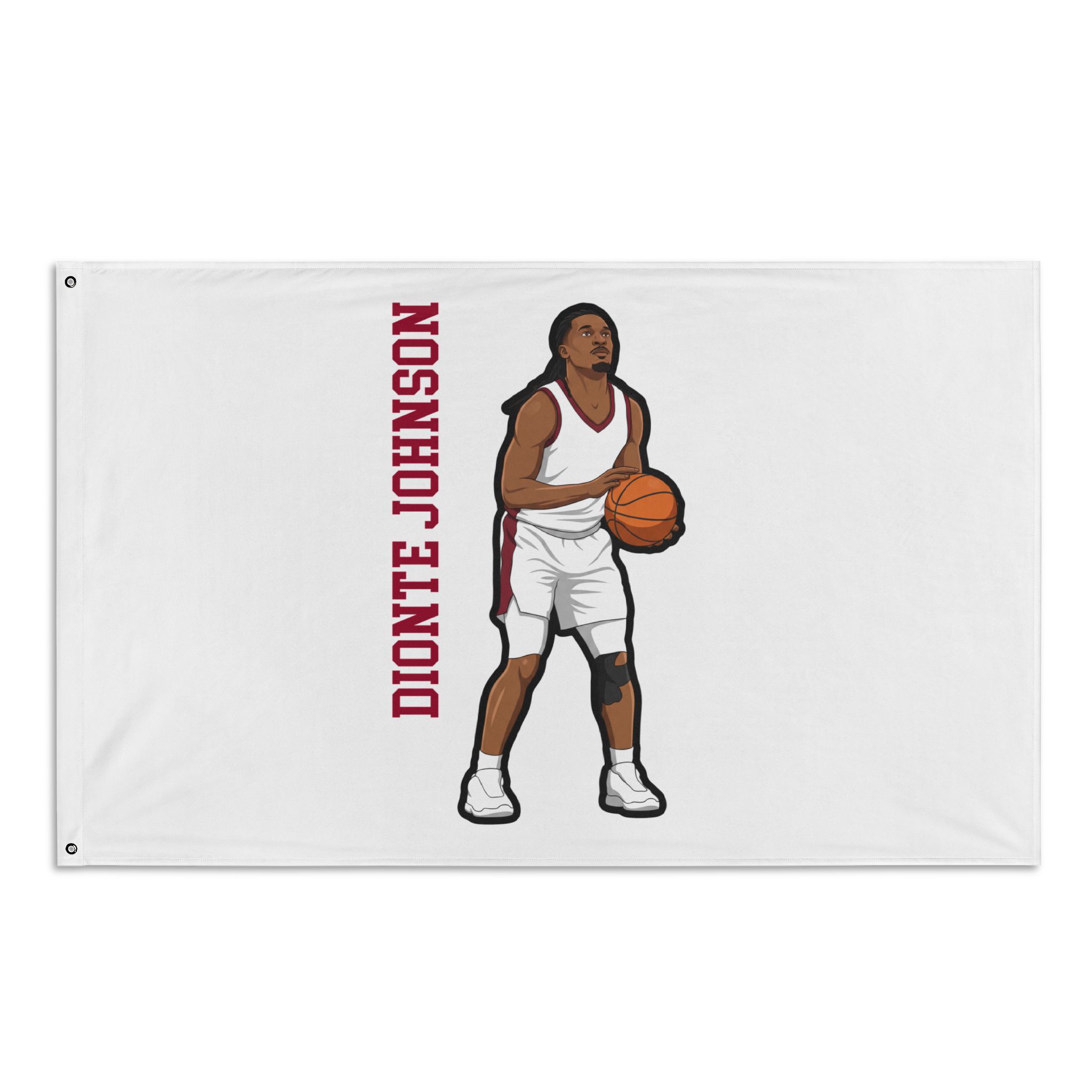 Flag (35 × 56 in) — character_name_vertical in Classic