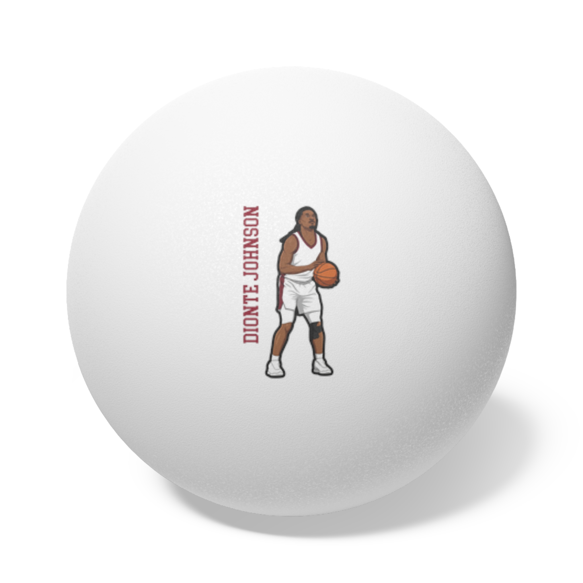 Ping Pong Balls, 6 pcs — character_name_vertical in White