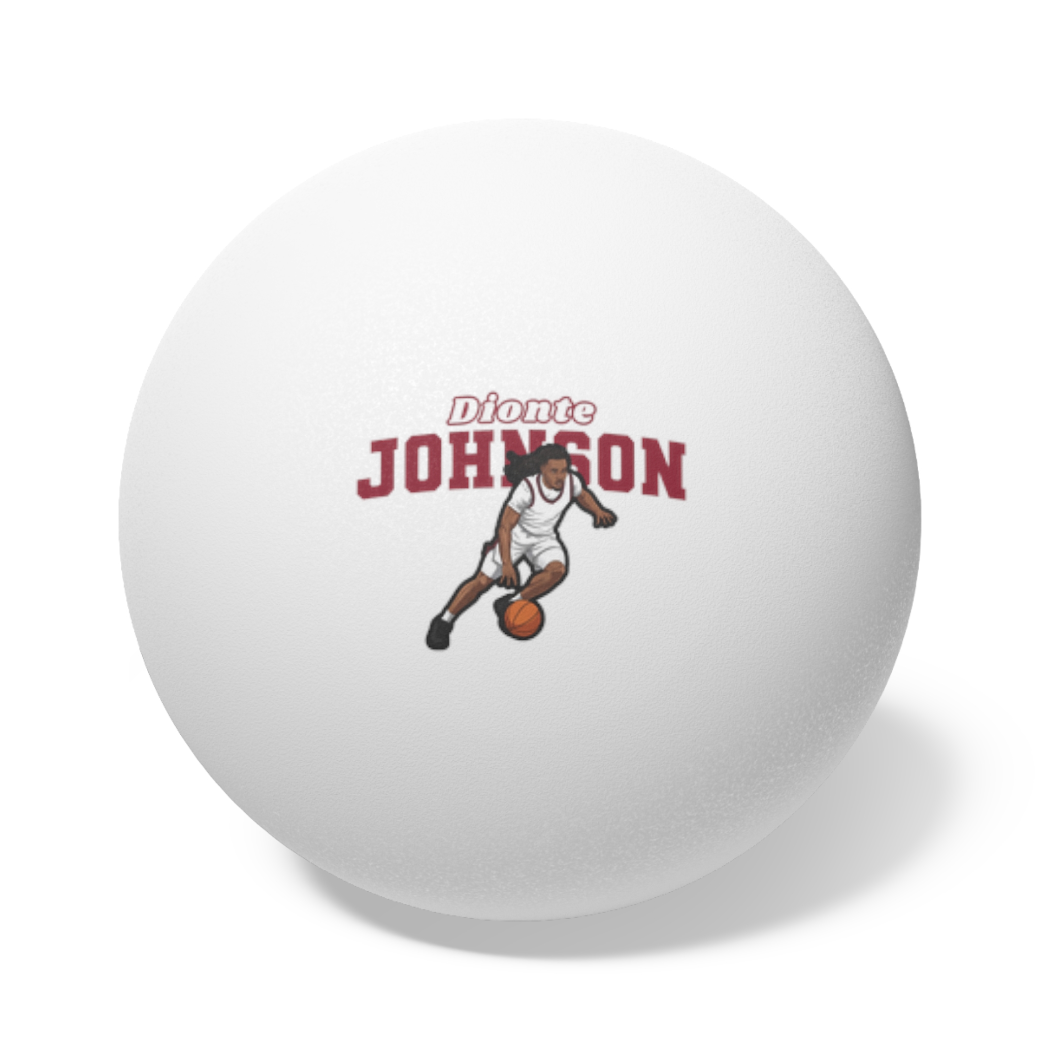 Ping Pong Balls, 6 pcs — character_name_arch in White