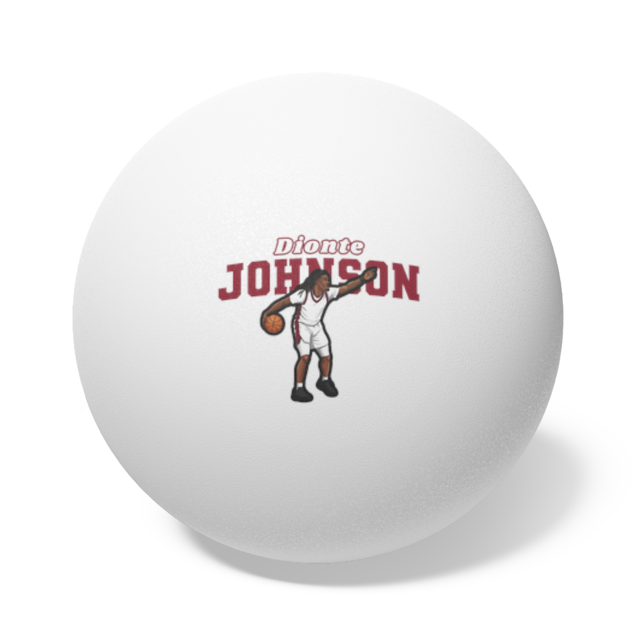 Ping Pong Balls, 6 pcs — character_name_arch in White