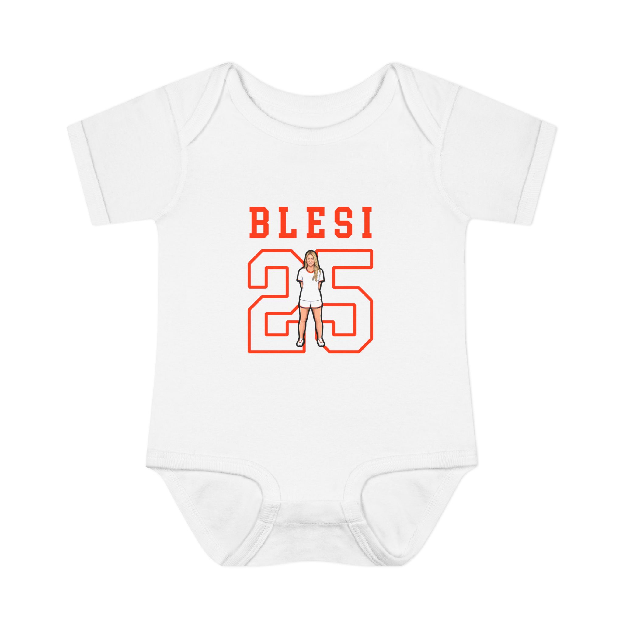 Baby Onesie — character_shirsey in White