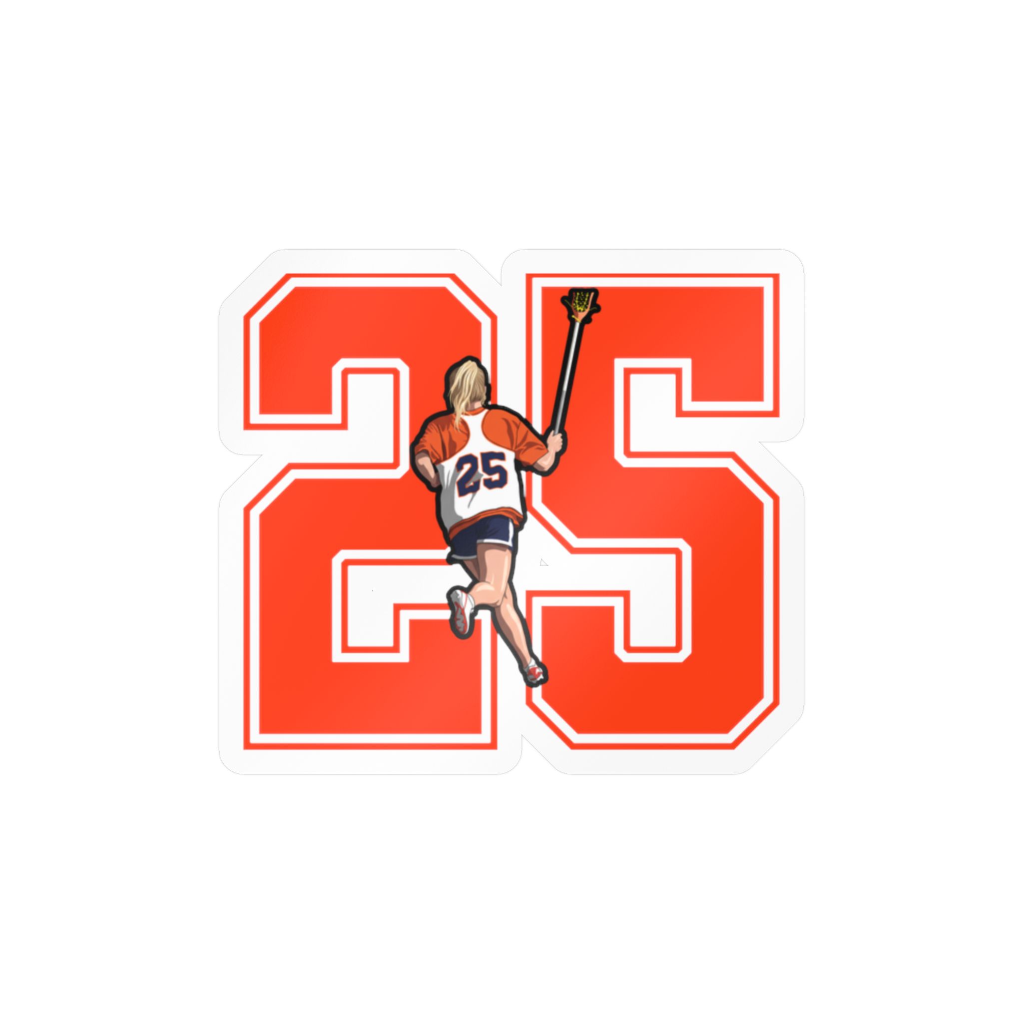 Vinyl Sticker — character_number in Classic