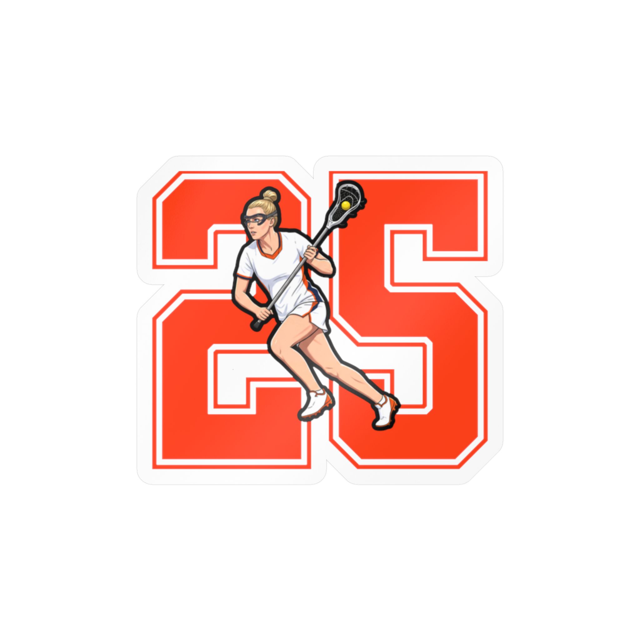 Vinyl Sticker — character_number in Classic