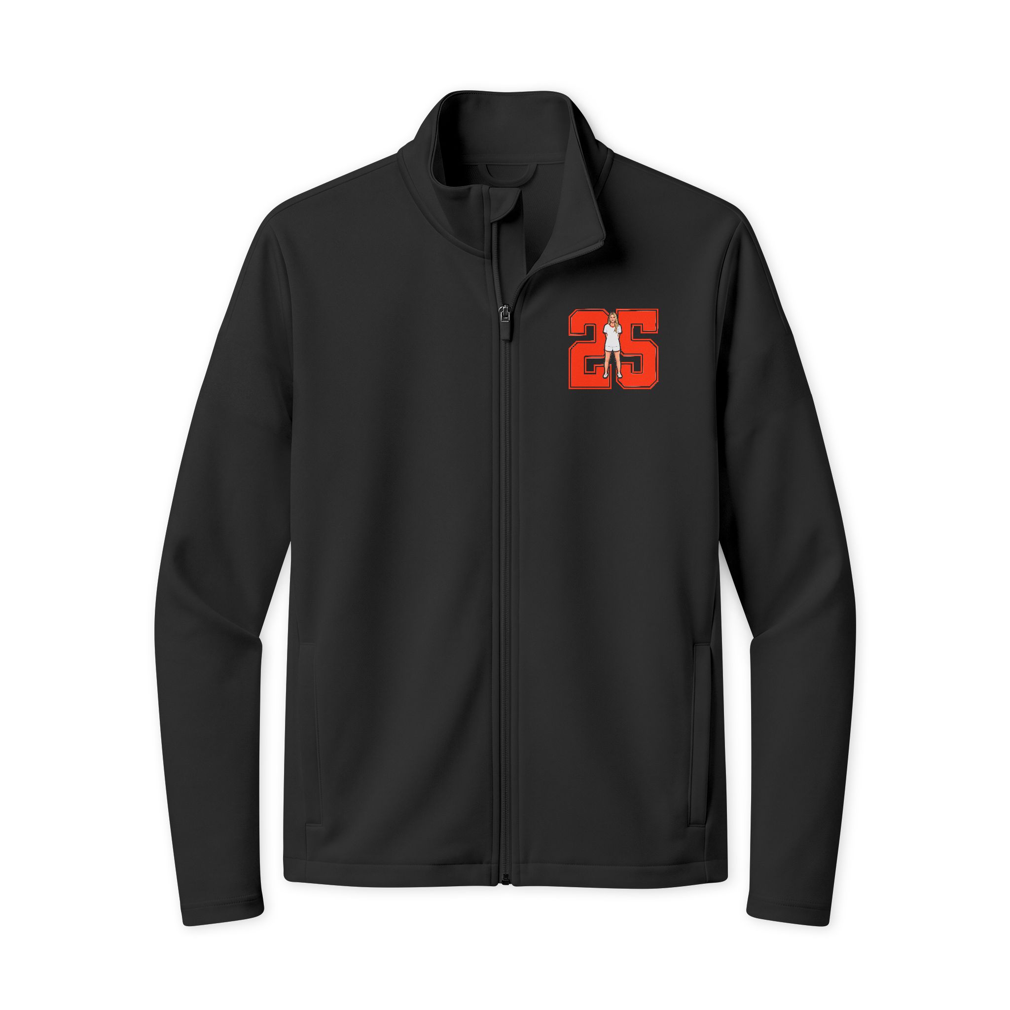 Travel Full-Zip Jacket — character_number in Black/ Black