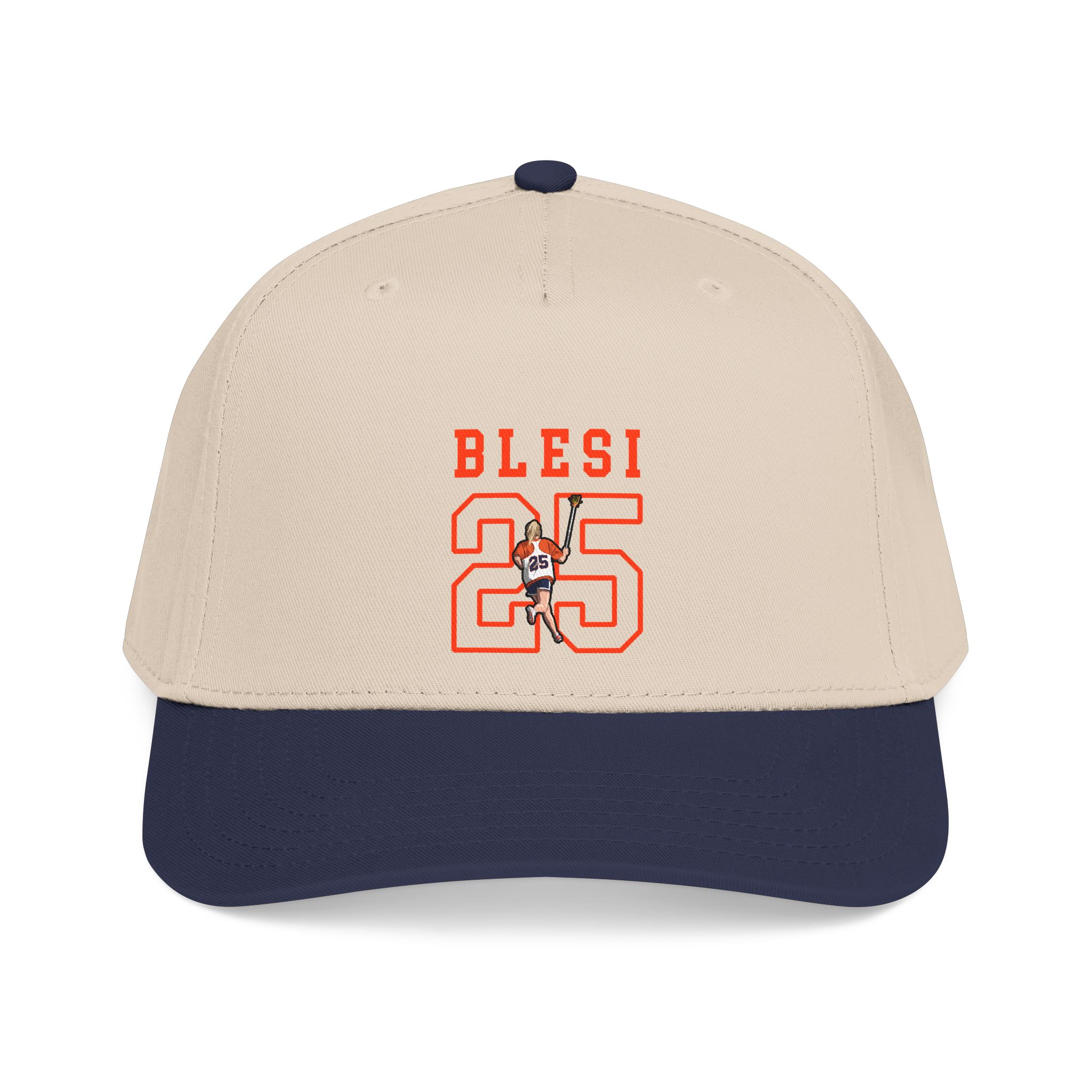 Baseball Cap — character_shirsey in Navy / Natural