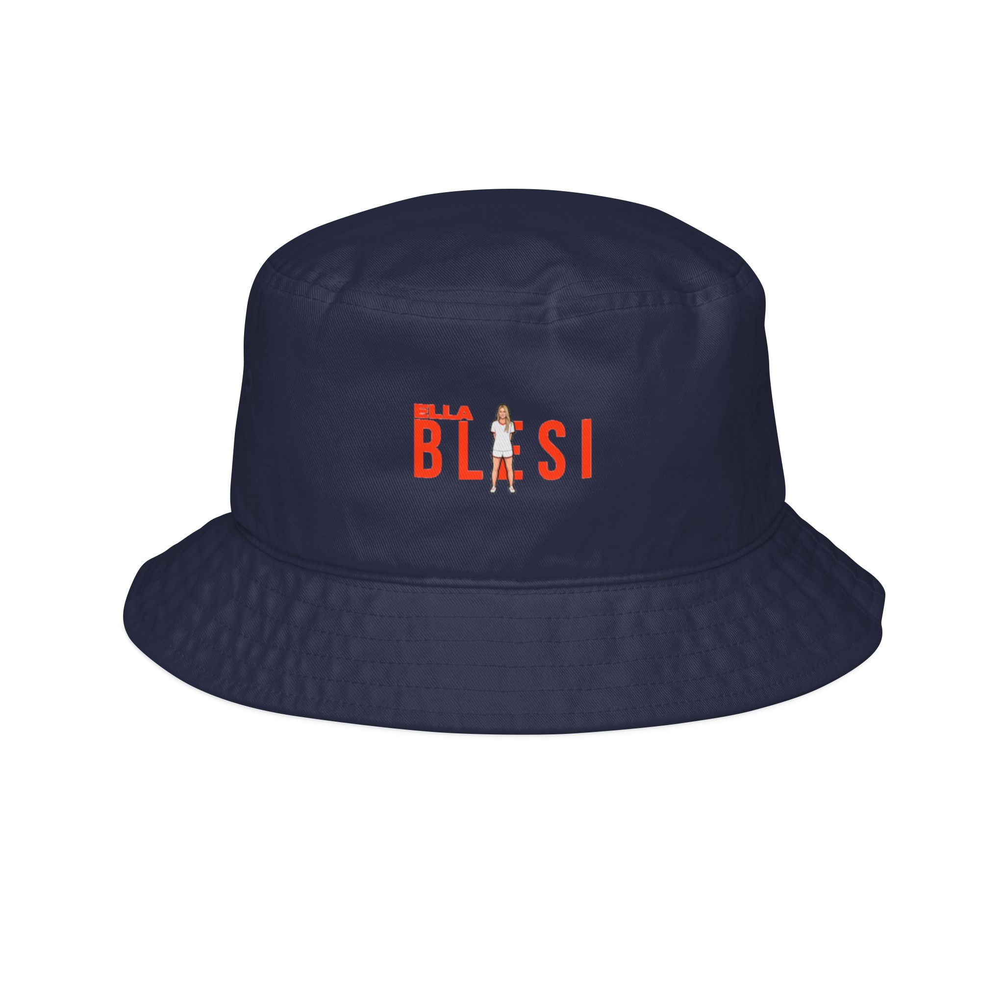 Bucket Hat — character_player_name in Navy