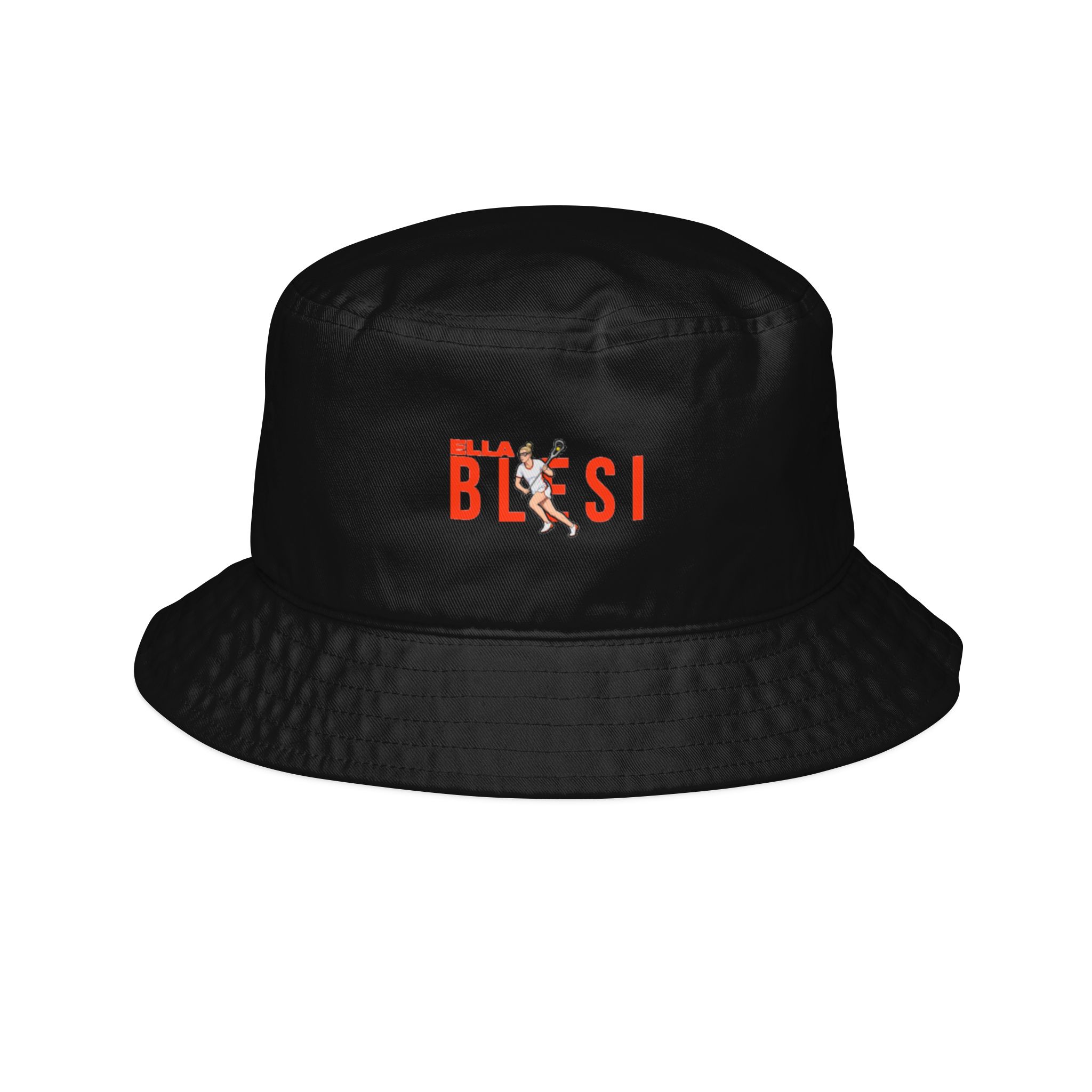 Bucket Hat — character_player_name in Black