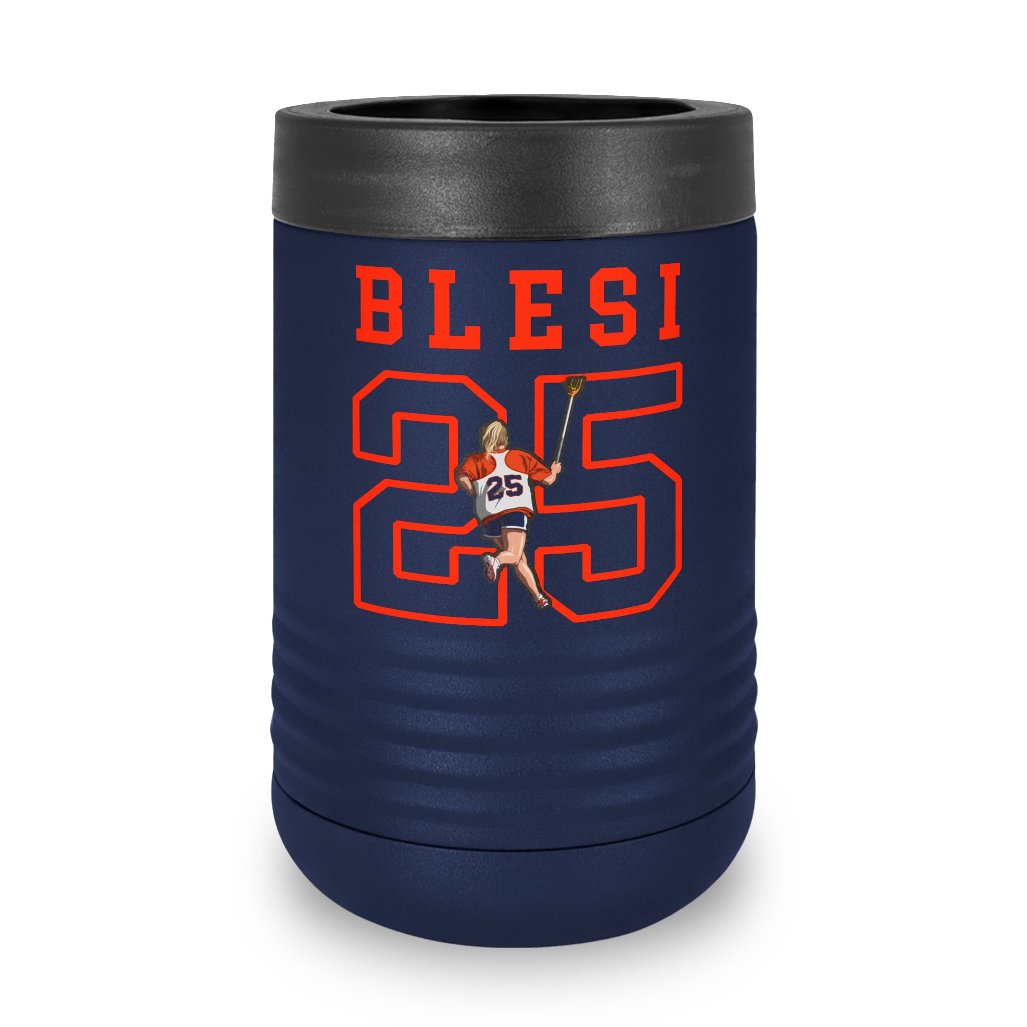 Stainless Can Cooler — character_shirsey in Navy