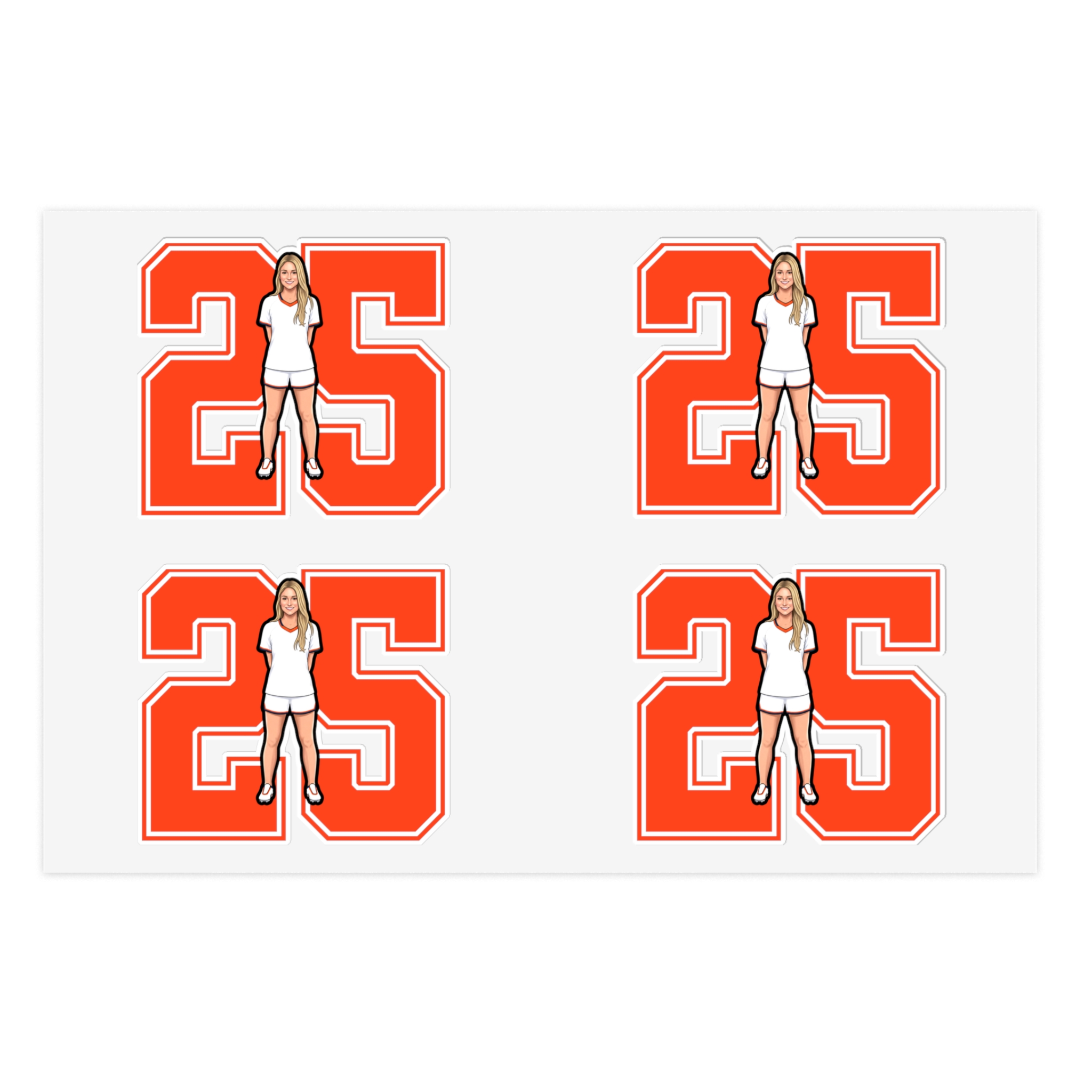 Sticker Sheet — character_number in Classic