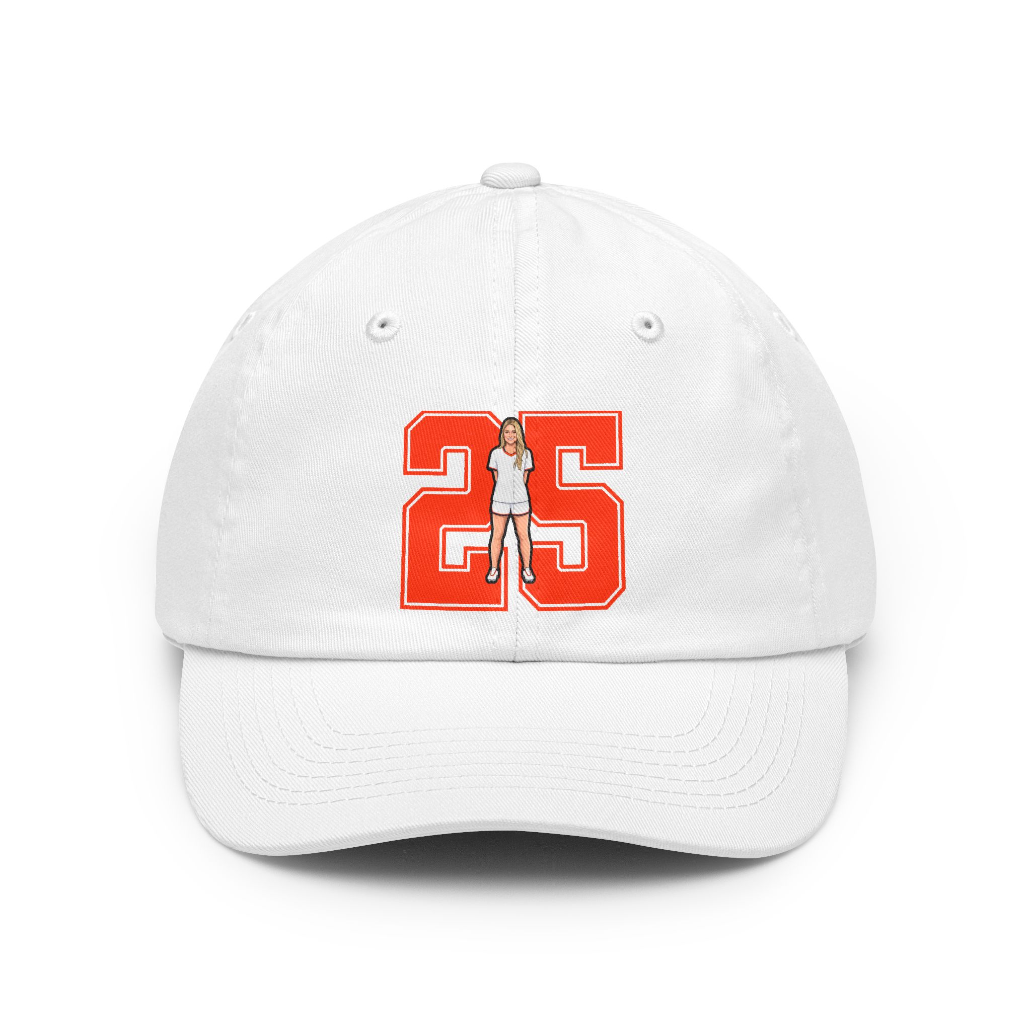 Classic Cap — character_number in White