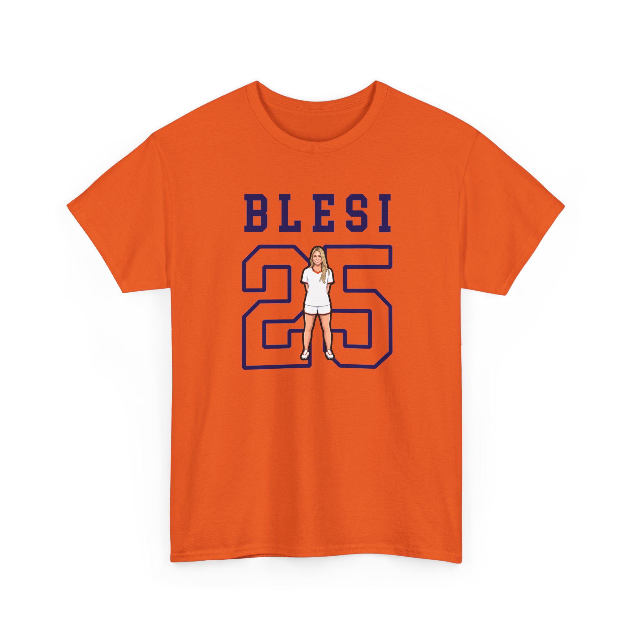 Tee — character_shirsey in Orange