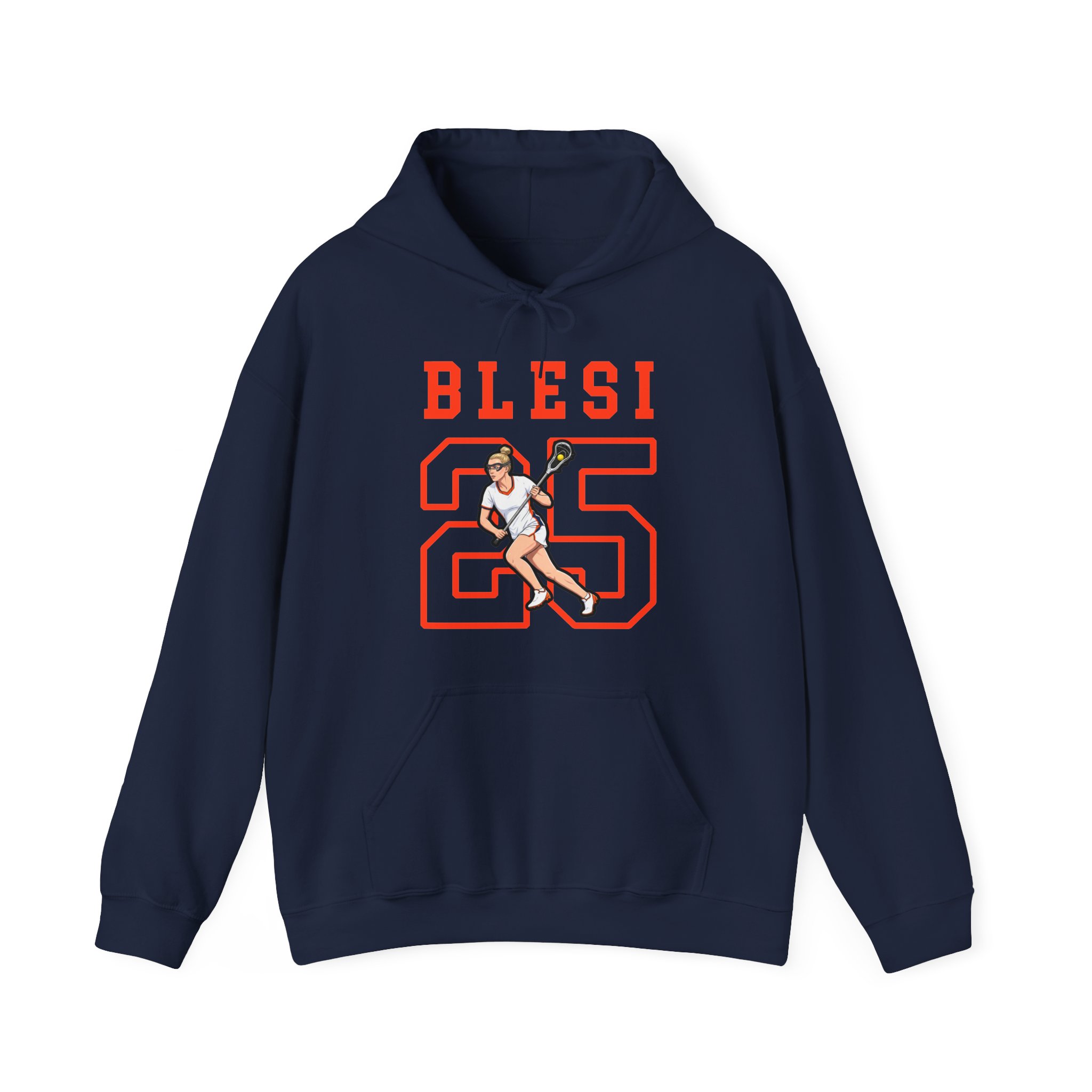 Hoodie — character_shirsey in Navy