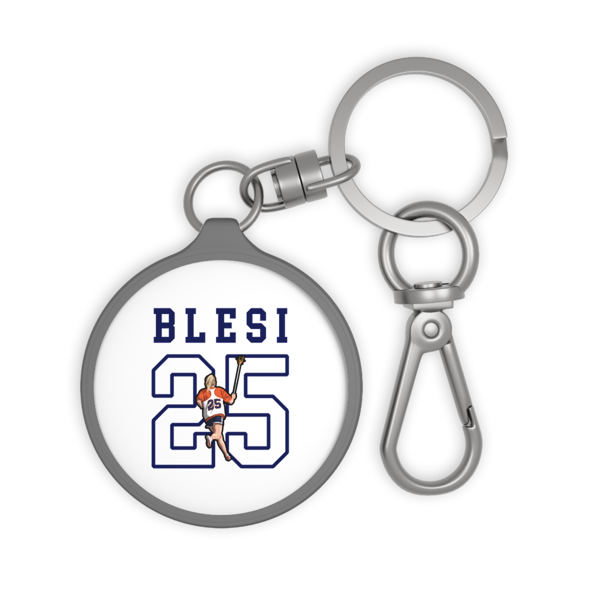 Keychain — character_shirsey in Grey
