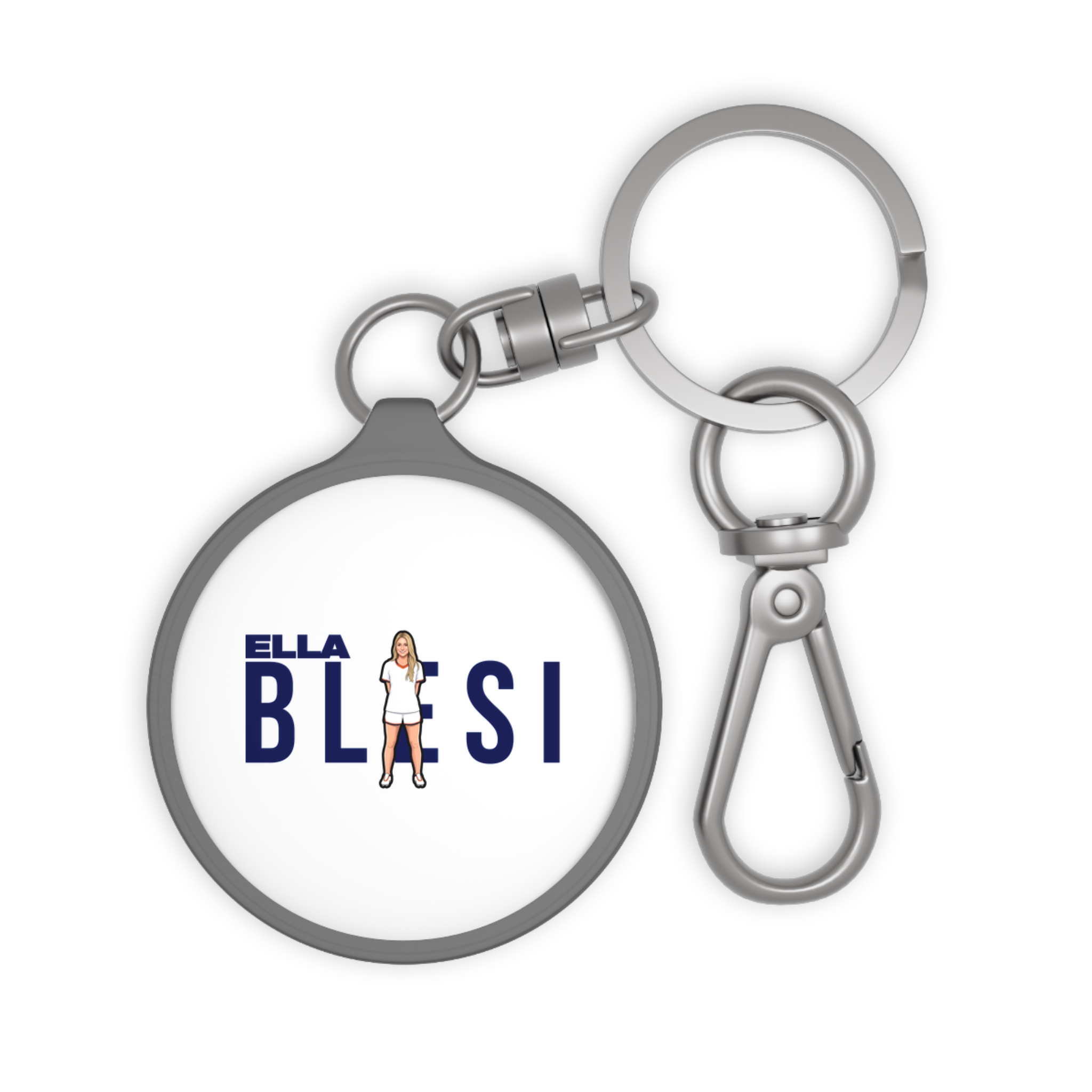 Keychain — character_player_name in Grey