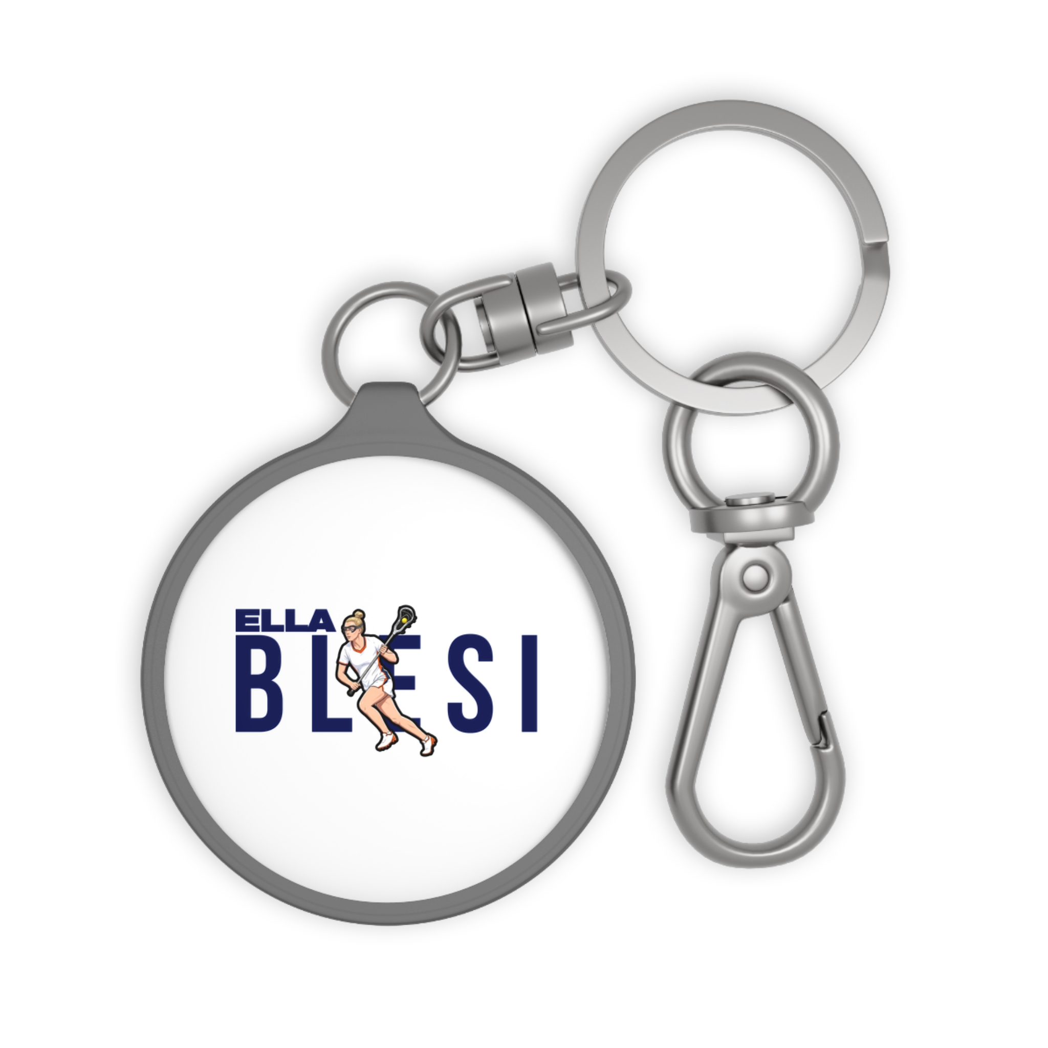 Keychain — character_player_name in Grey