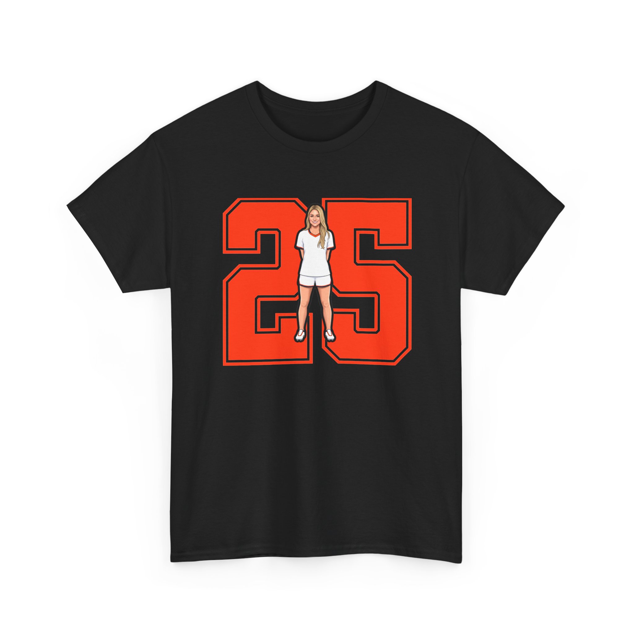 Tee — character_number in Black