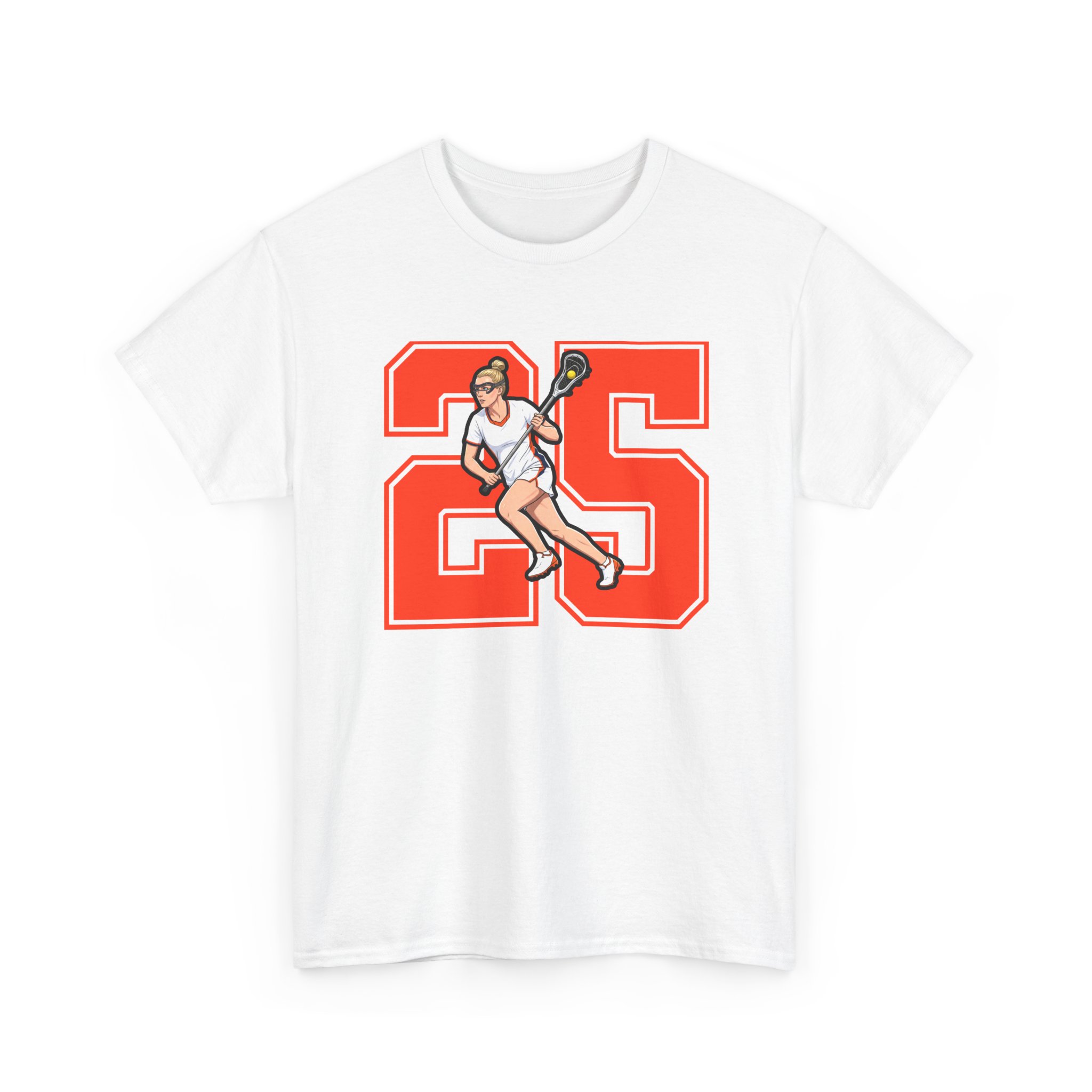Tee — character_number in White