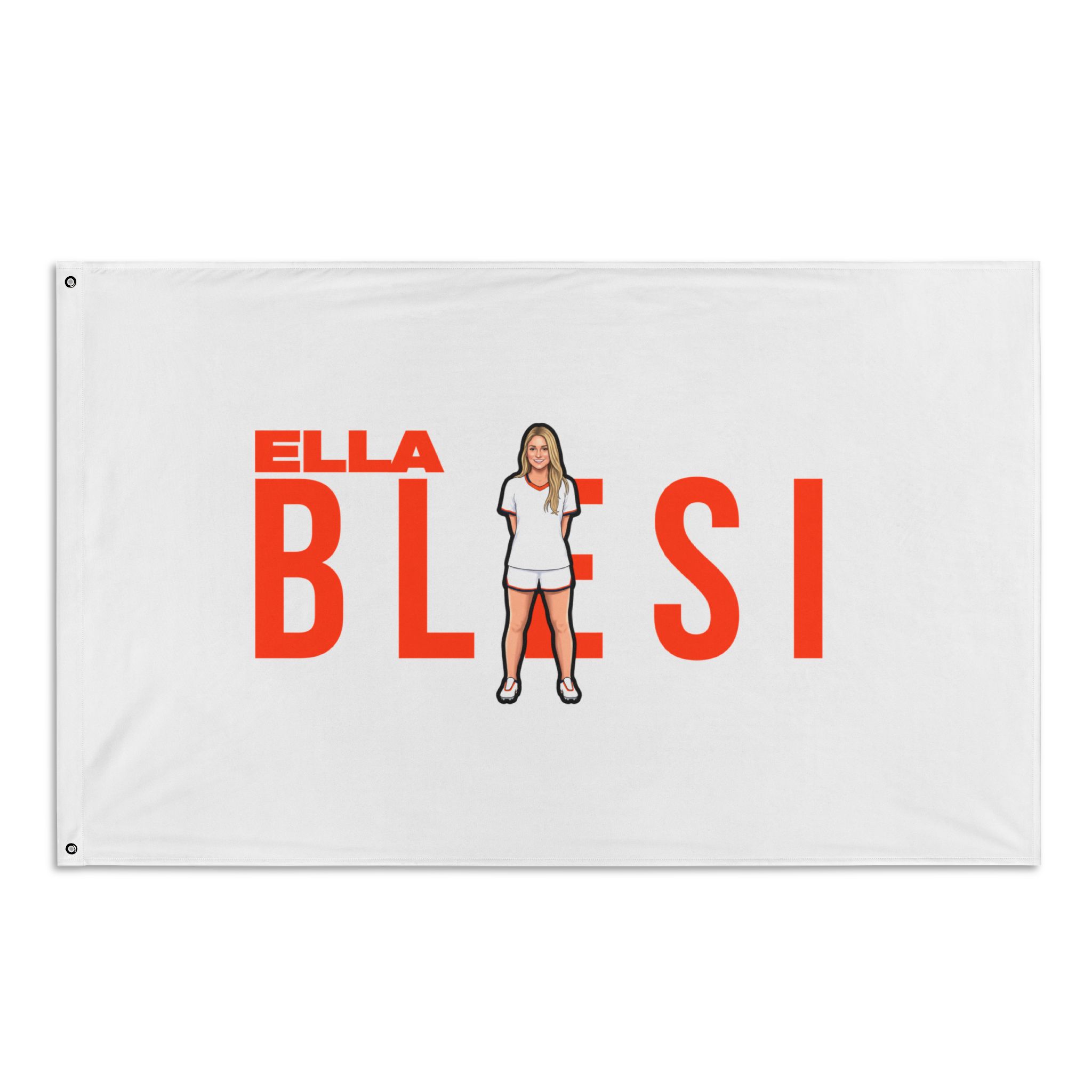 Flag (35 × 56 in) — character_player_name in Classic