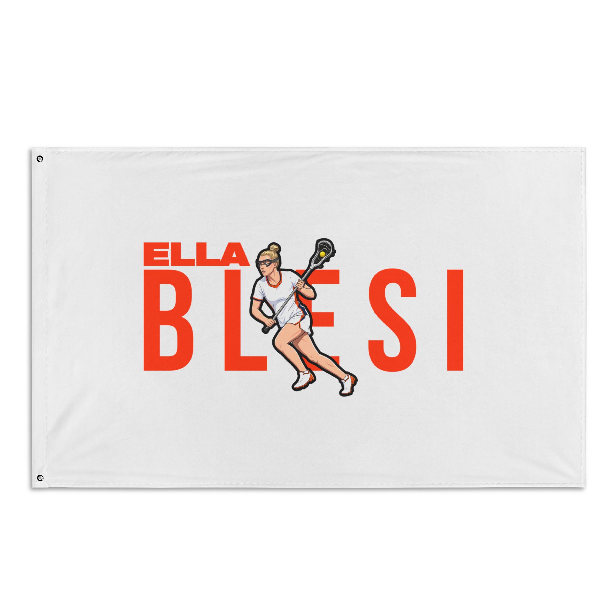 Flag (35 × 56 in) — character_player_name in Classic
