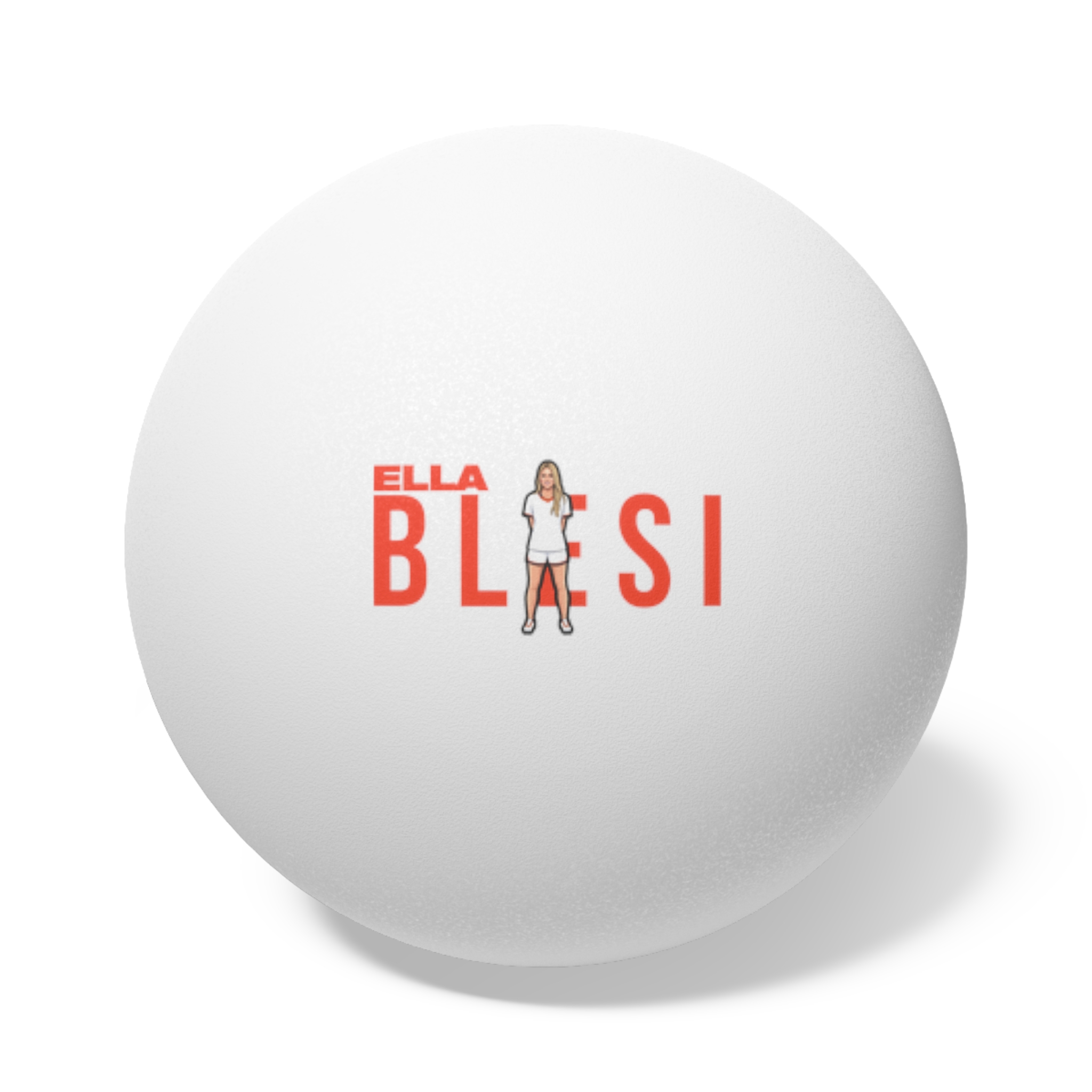 Ping Pong Balls, 6 pcs — character_player_name in White