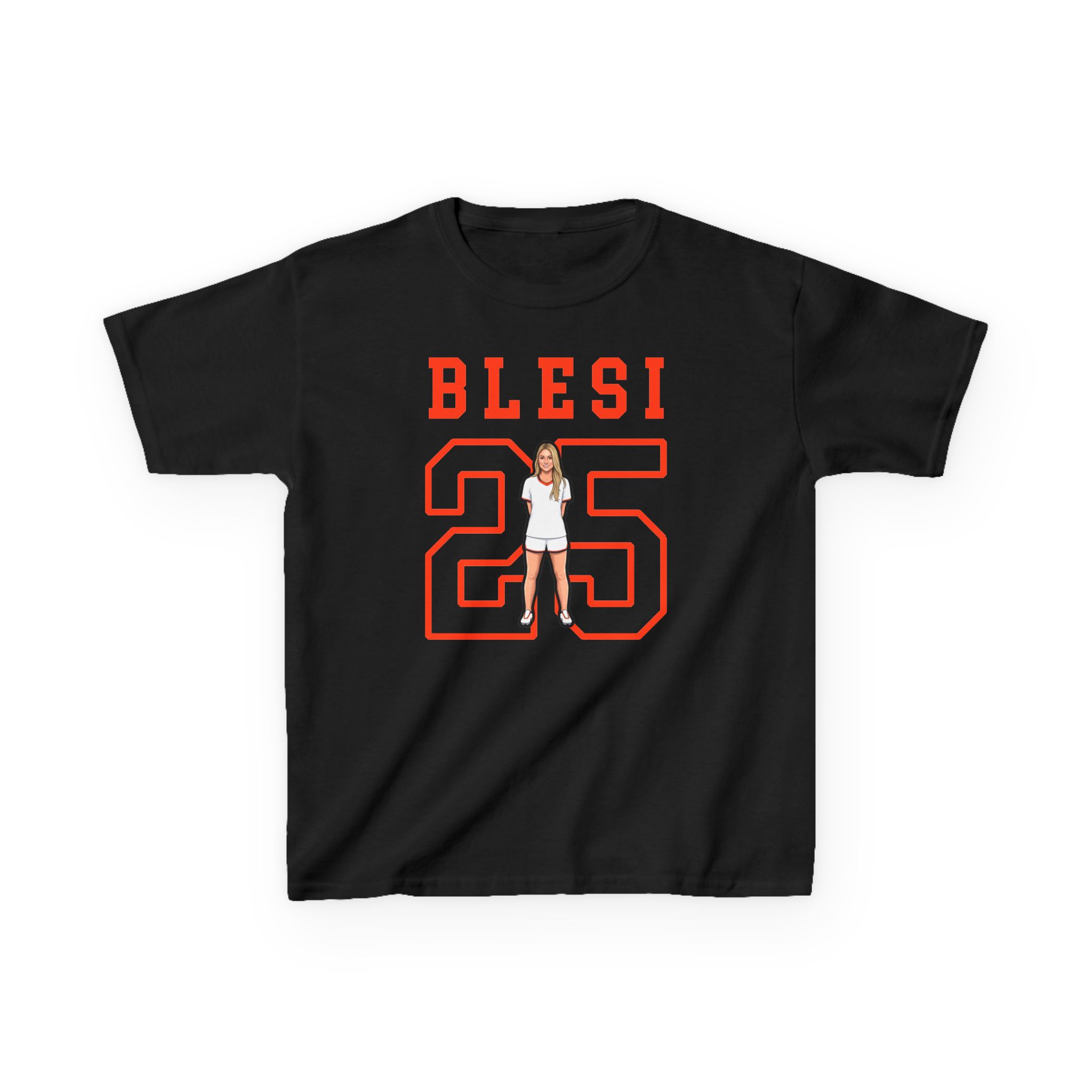 Youth Tee — character_shirsey in Black