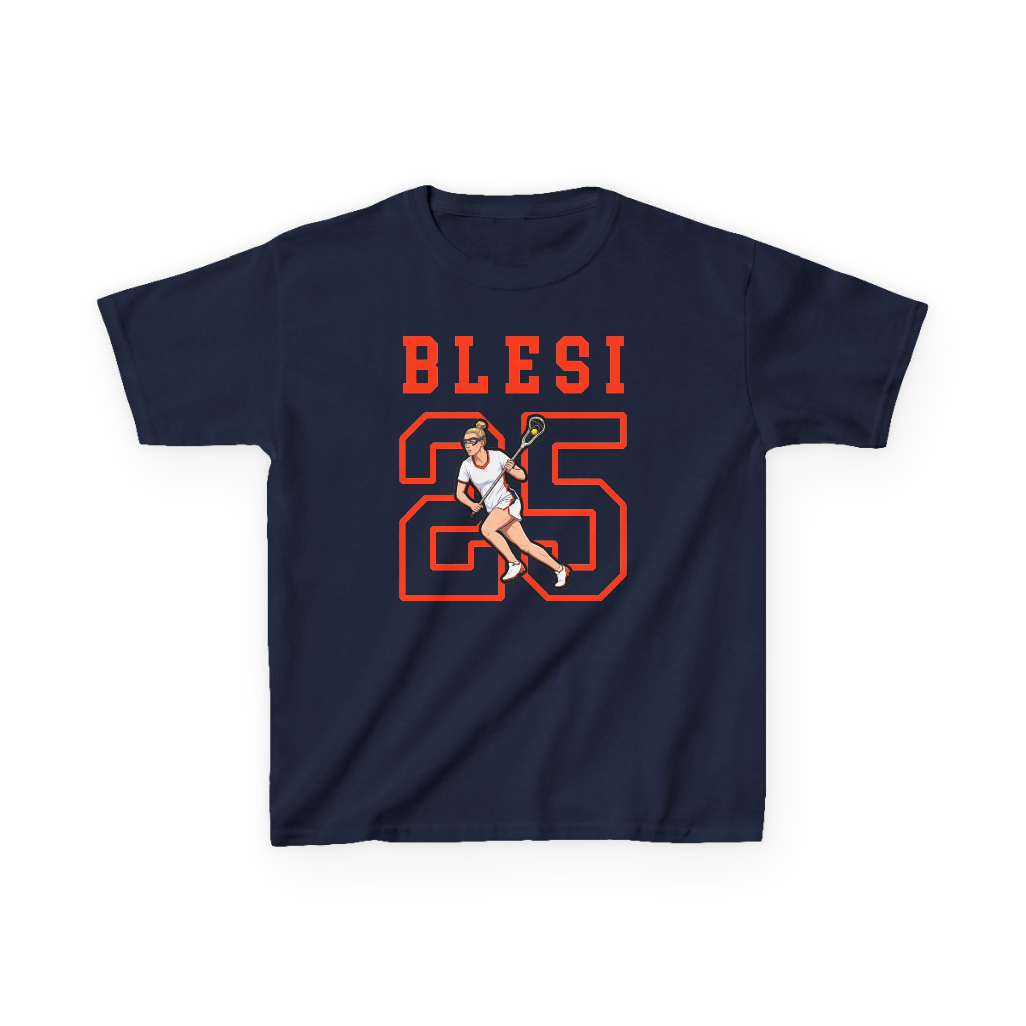 Youth Tee — character_shirsey in Navy