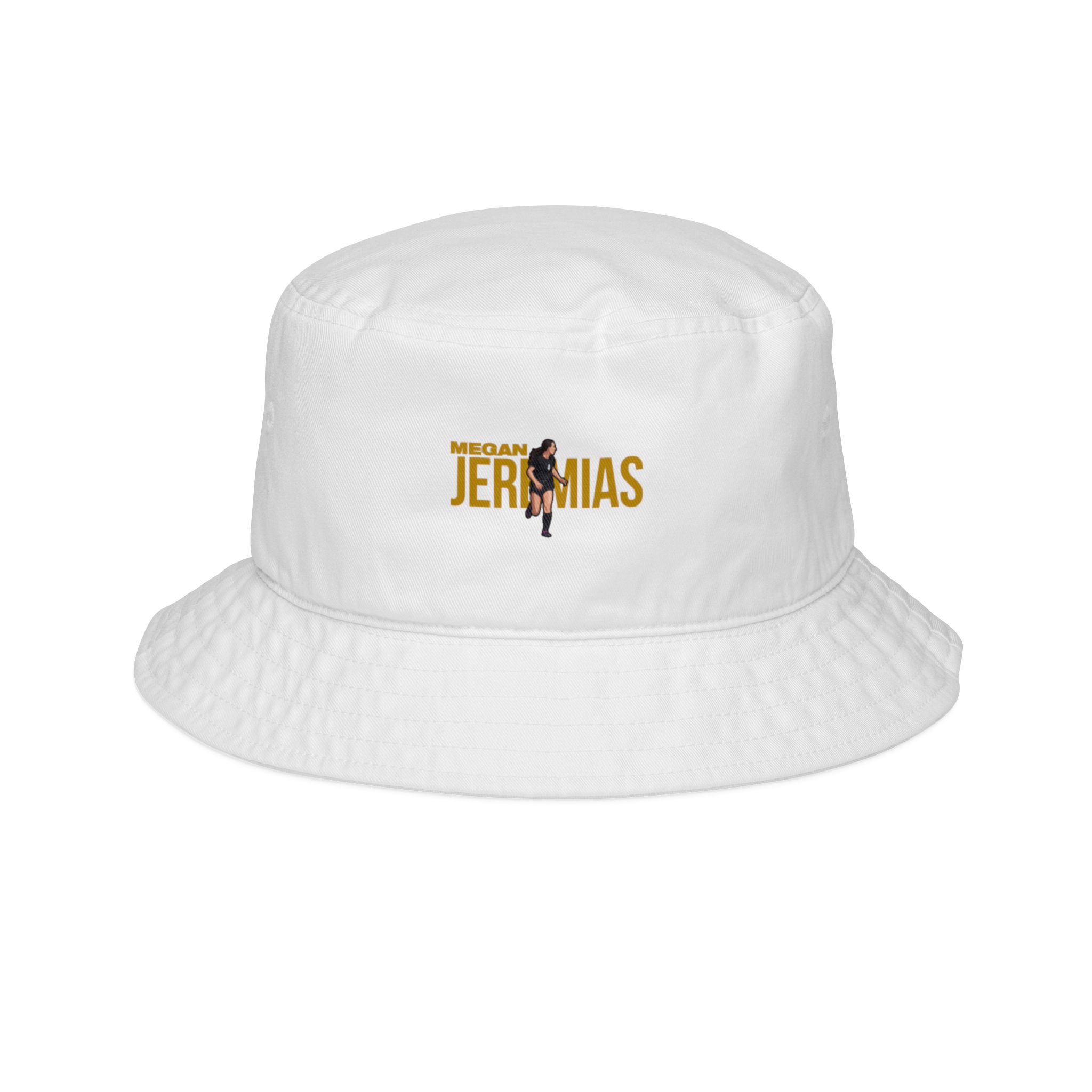 Bucket Hat — character_player_name in White