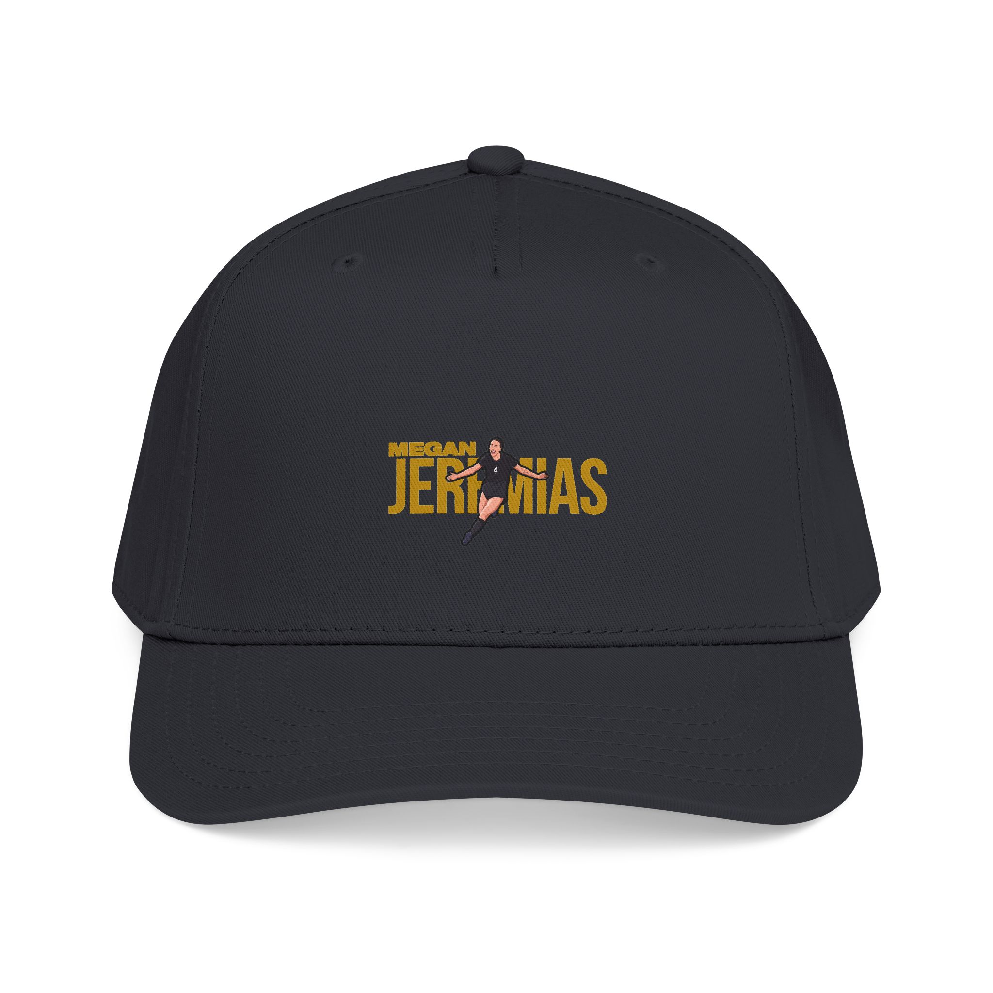 Baseball Cap — character_player_name in Black