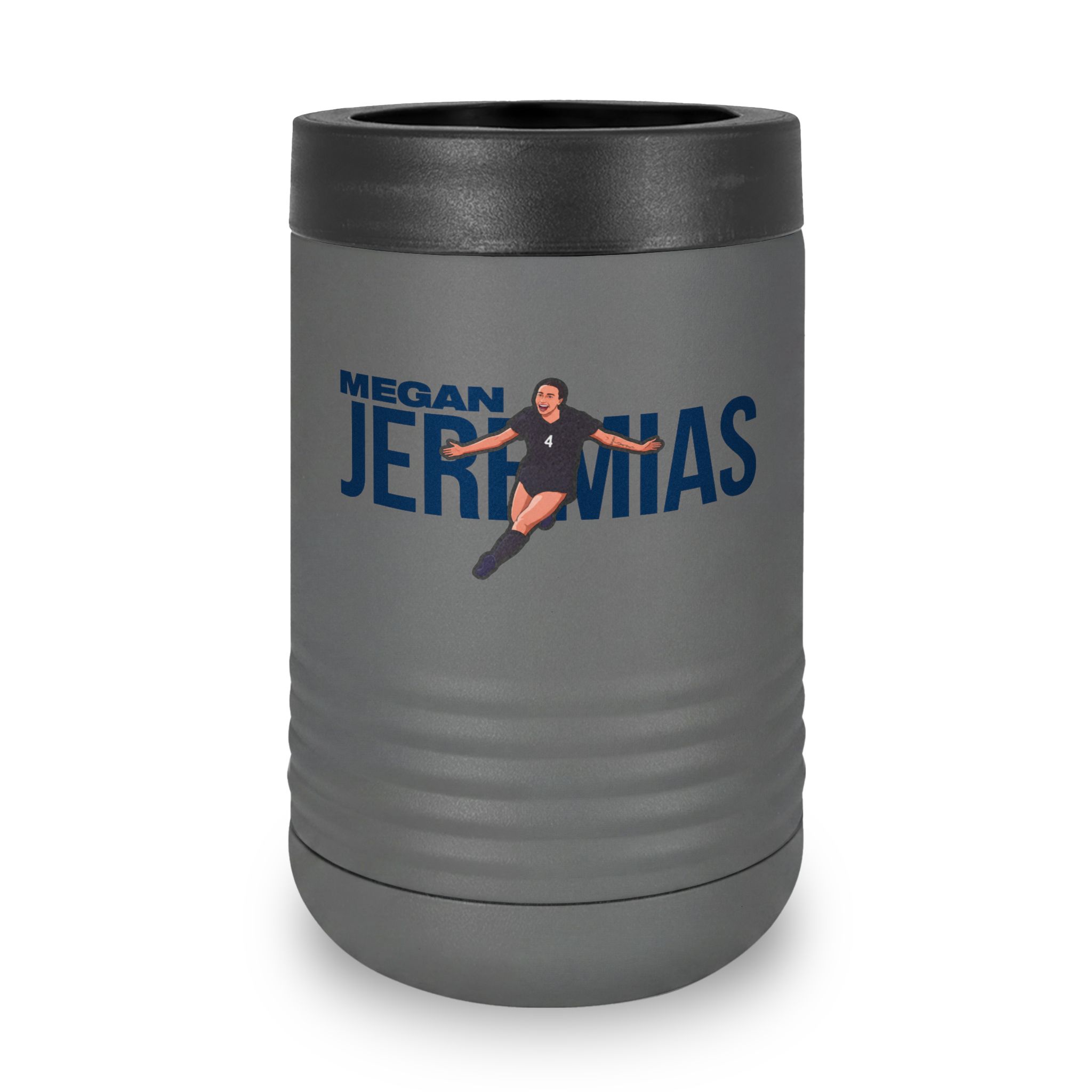 Stainless Can Cooler — character_player_name in Grey