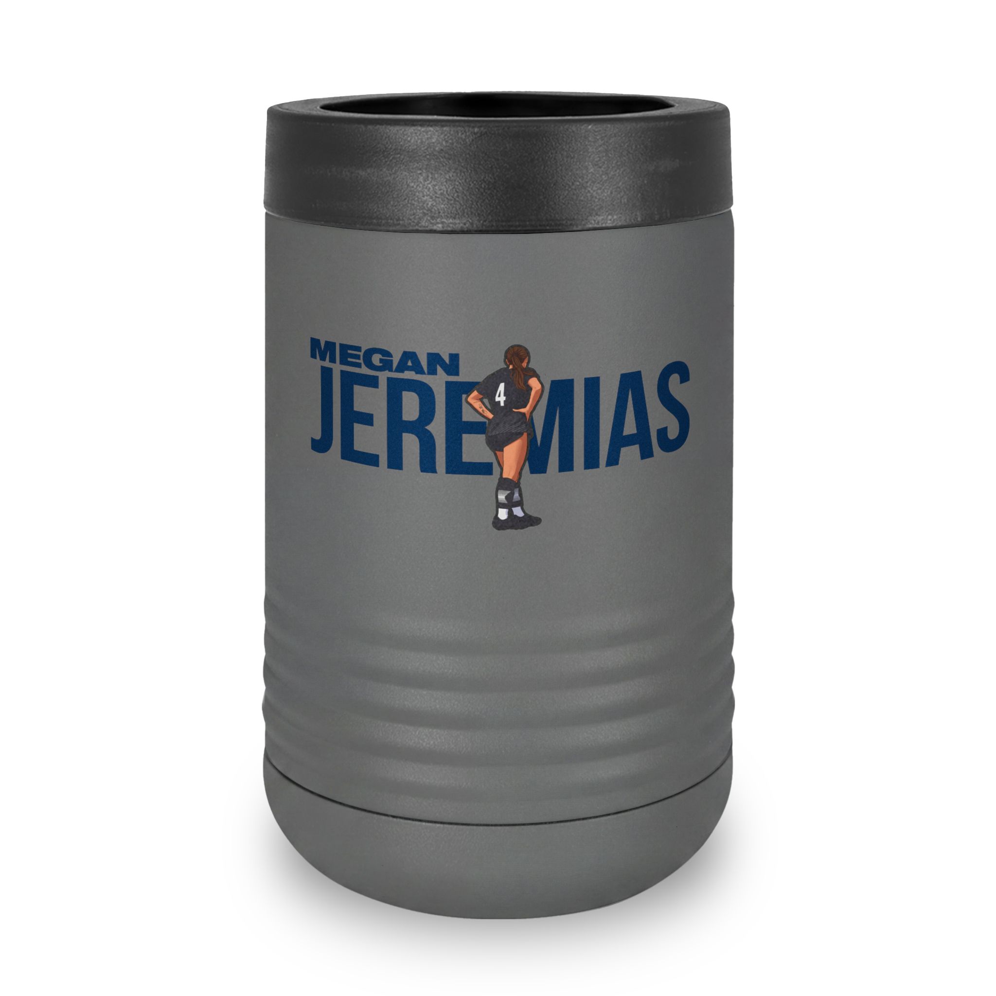 Stainless Can Cooler — character_player_name in Grey
