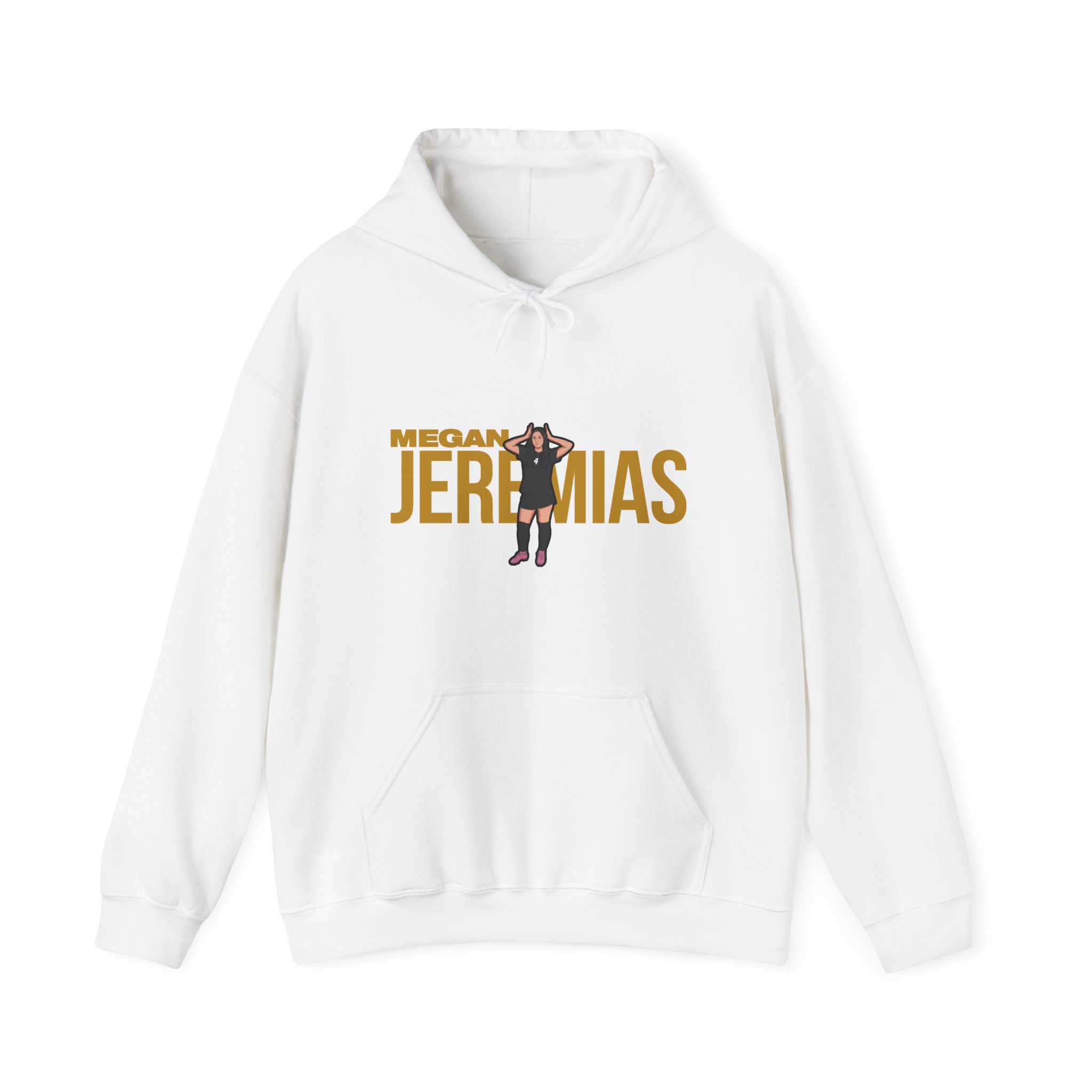 Hoodie — character_player_name in White