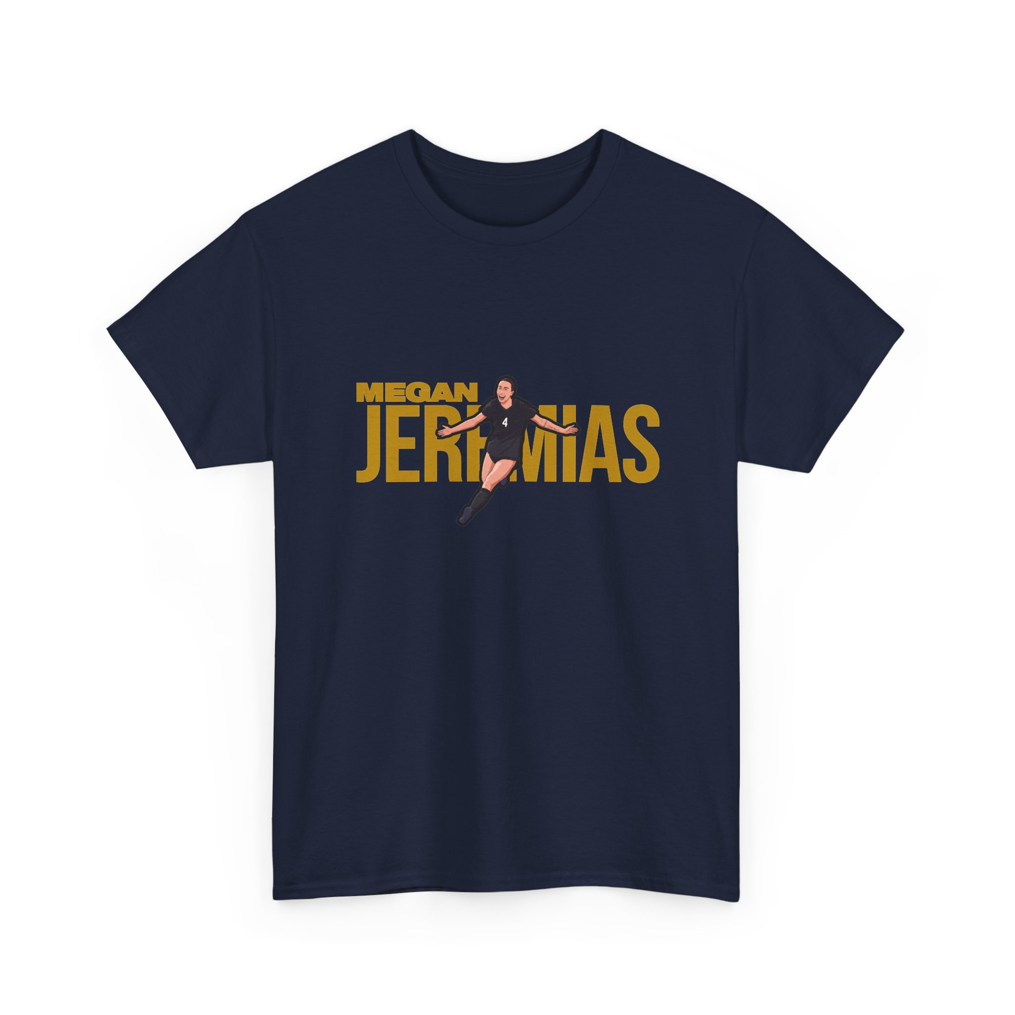 Tee — character_player_name in Navy