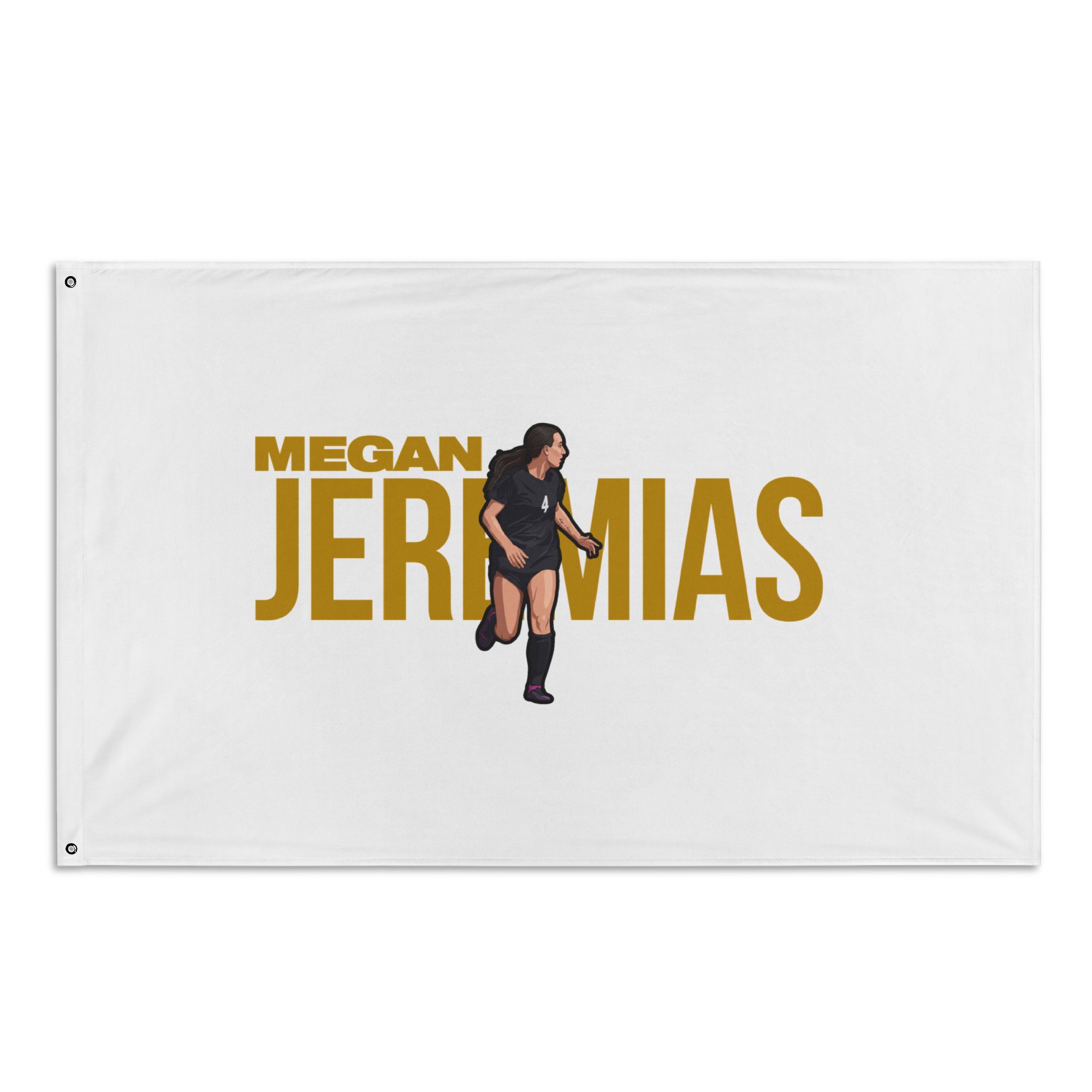 Flag (35 × 56 in) — character_player_name in Classic