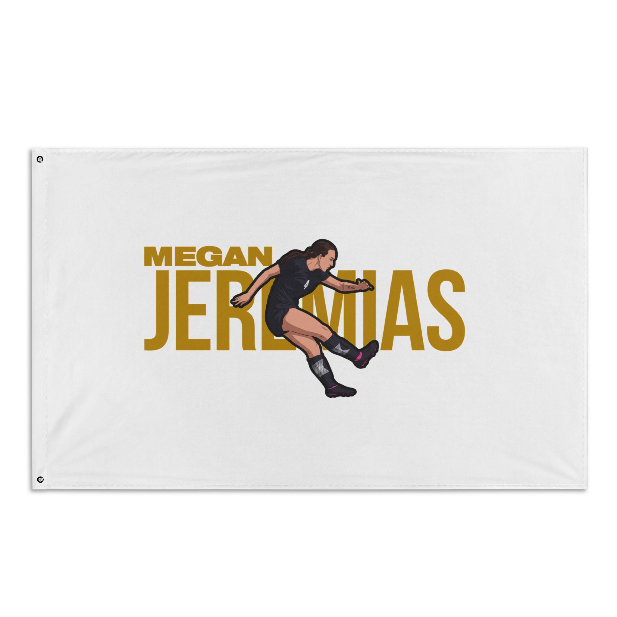 Flag (35 × 56 in) — character_player_name in Classic