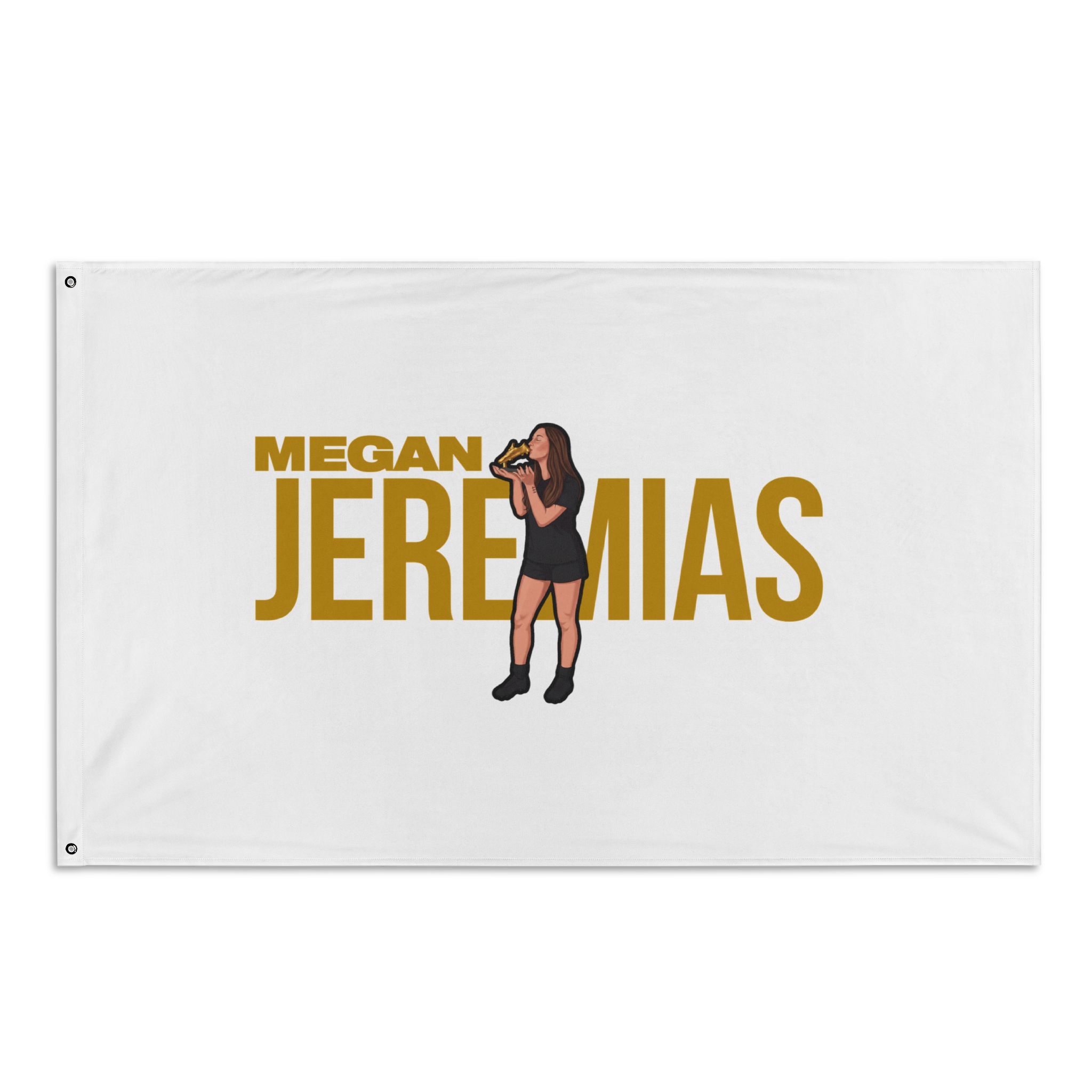 Flag (35 × 56 in) — character_player_name in Classic