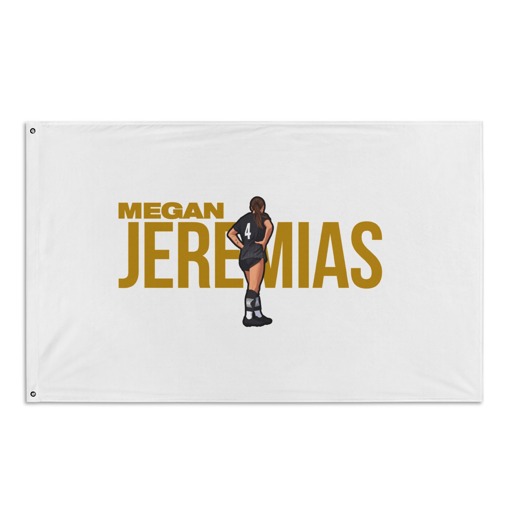 Flag (35 × 56 in) — character_player_name in Classic