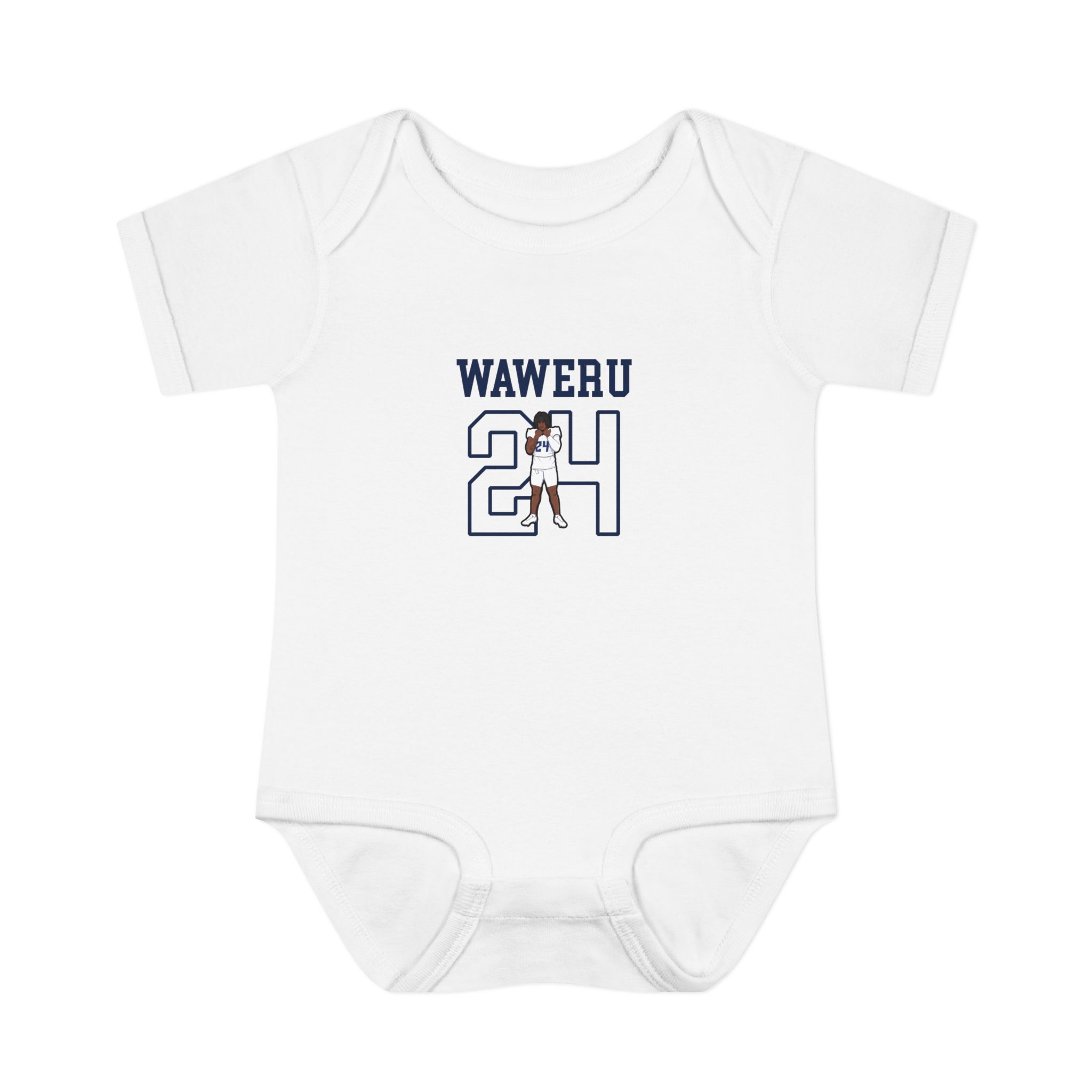 Baby Onesie — character_shirsey in White